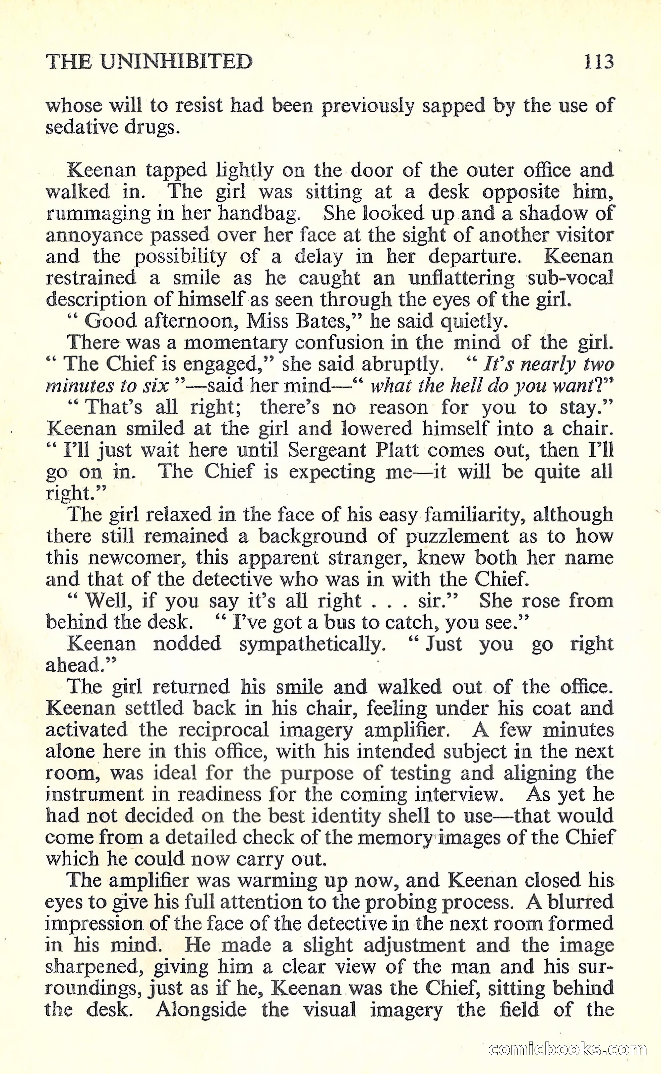 New Worlds Science Fiction #63 — page 115 of 132