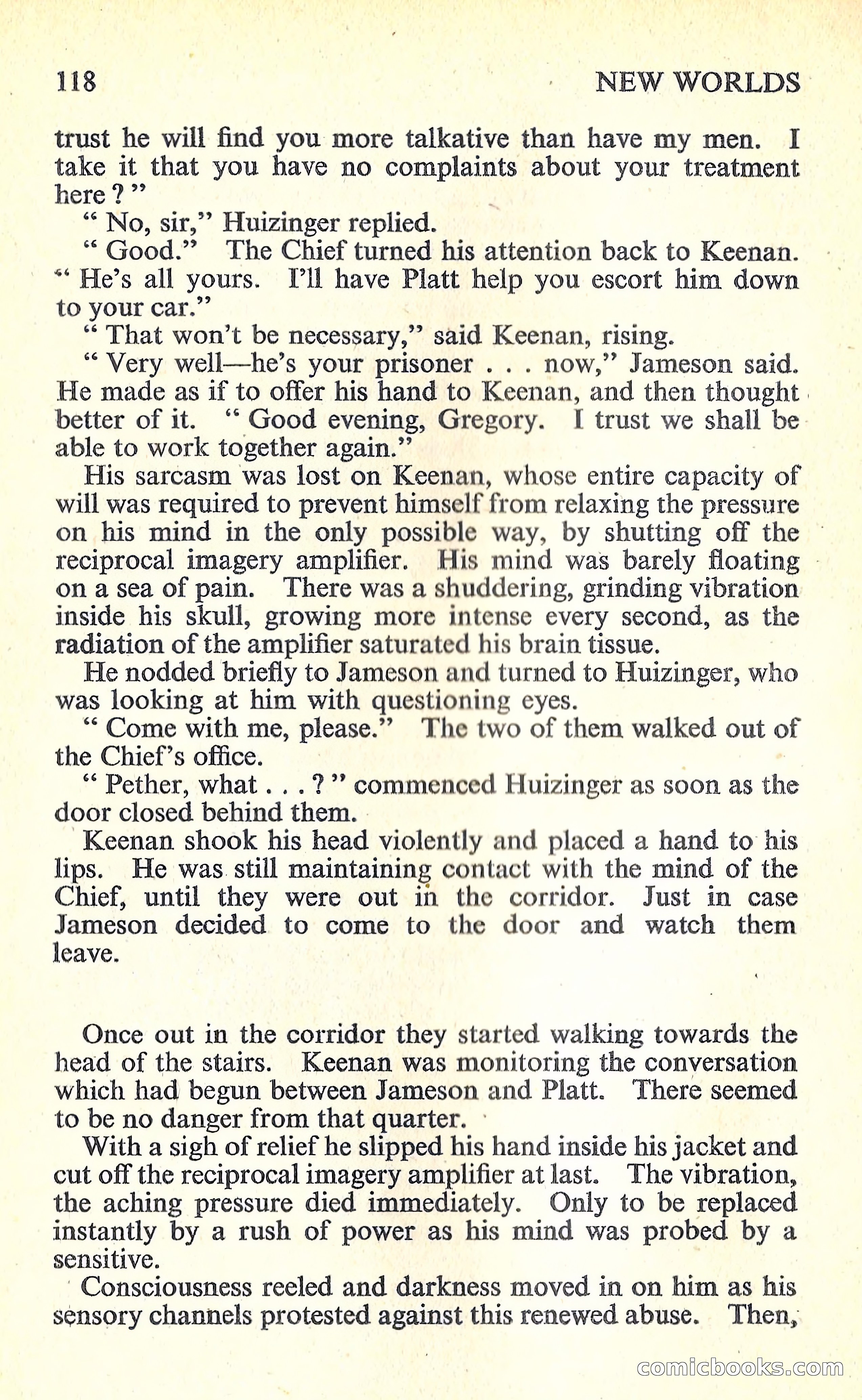 New Worlds Science Fiction #63 — page 120 of 132