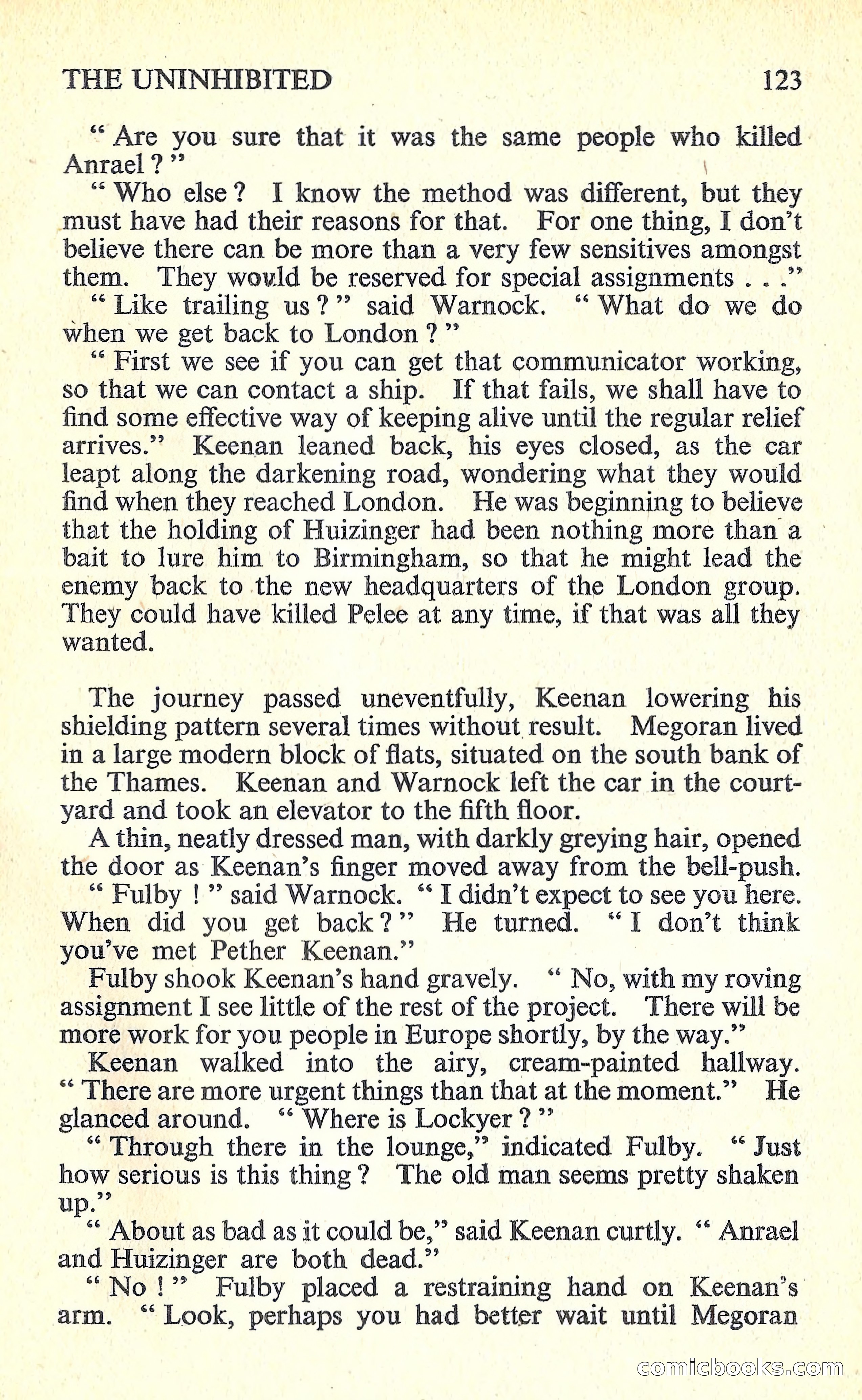 New Worlds Science Fiction #63 — page 125 of 132