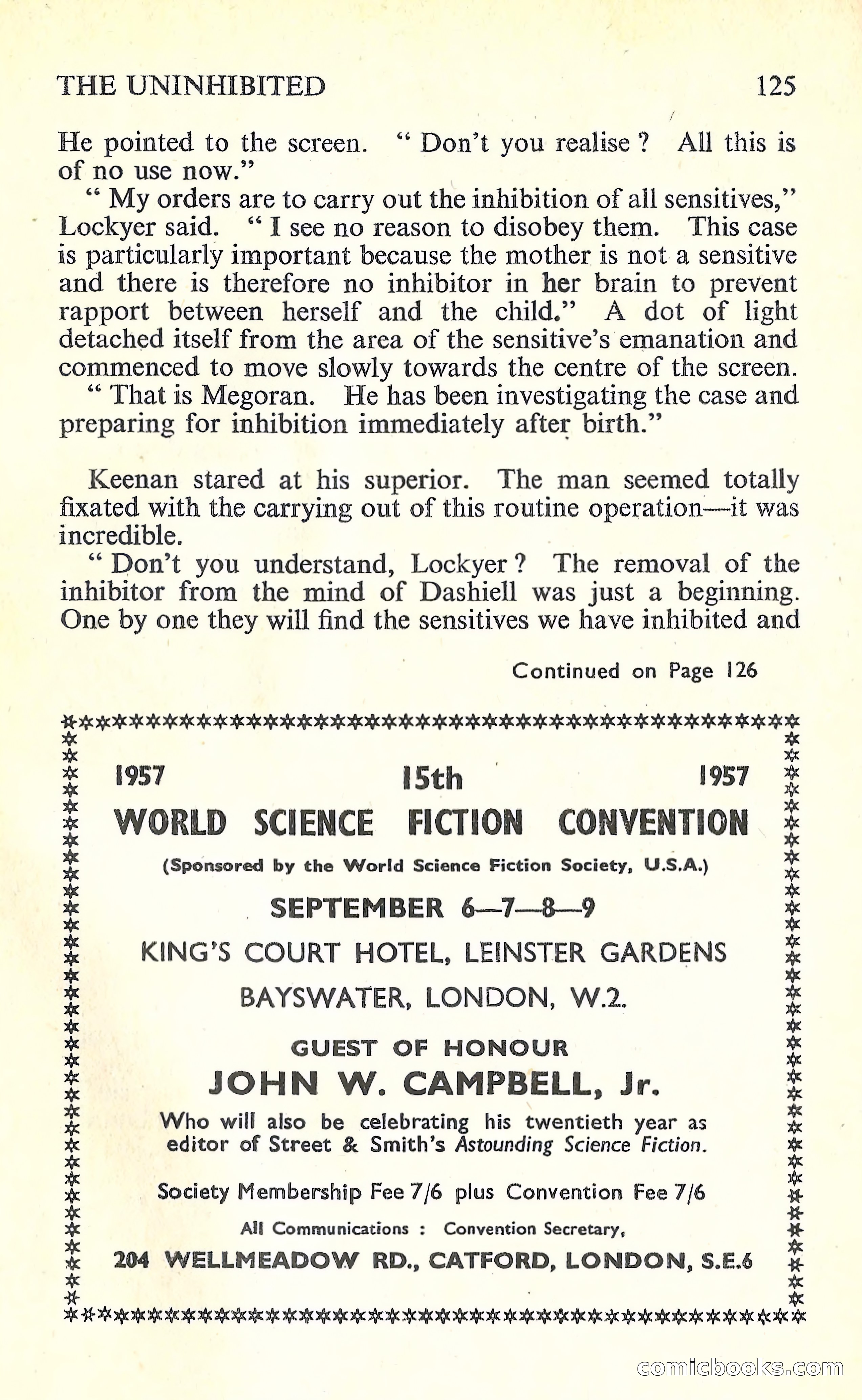 New Worlds Science Fiction #63 — page 127 of 132