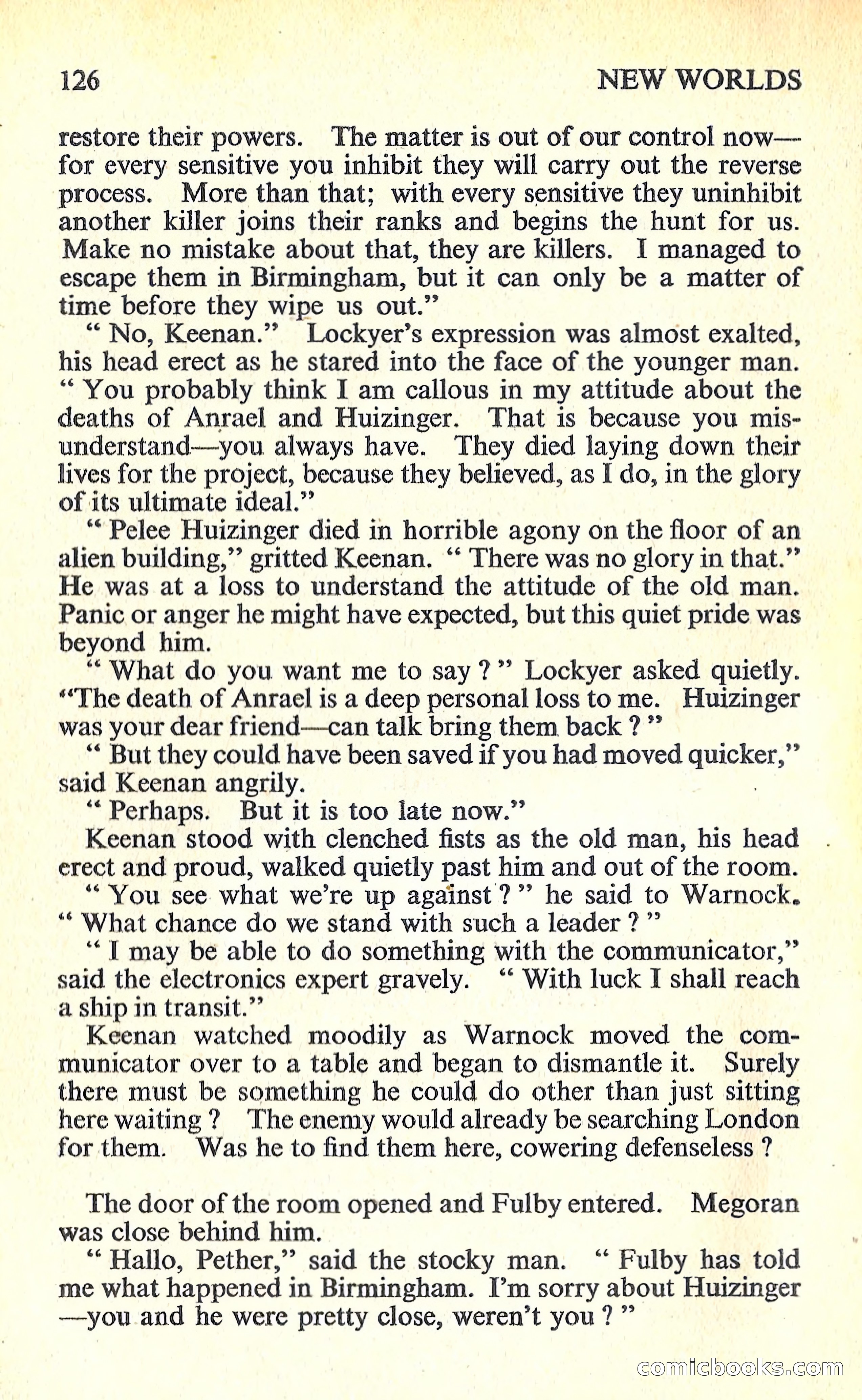 New Worlds Science Fiction #63 — page 128 of 132