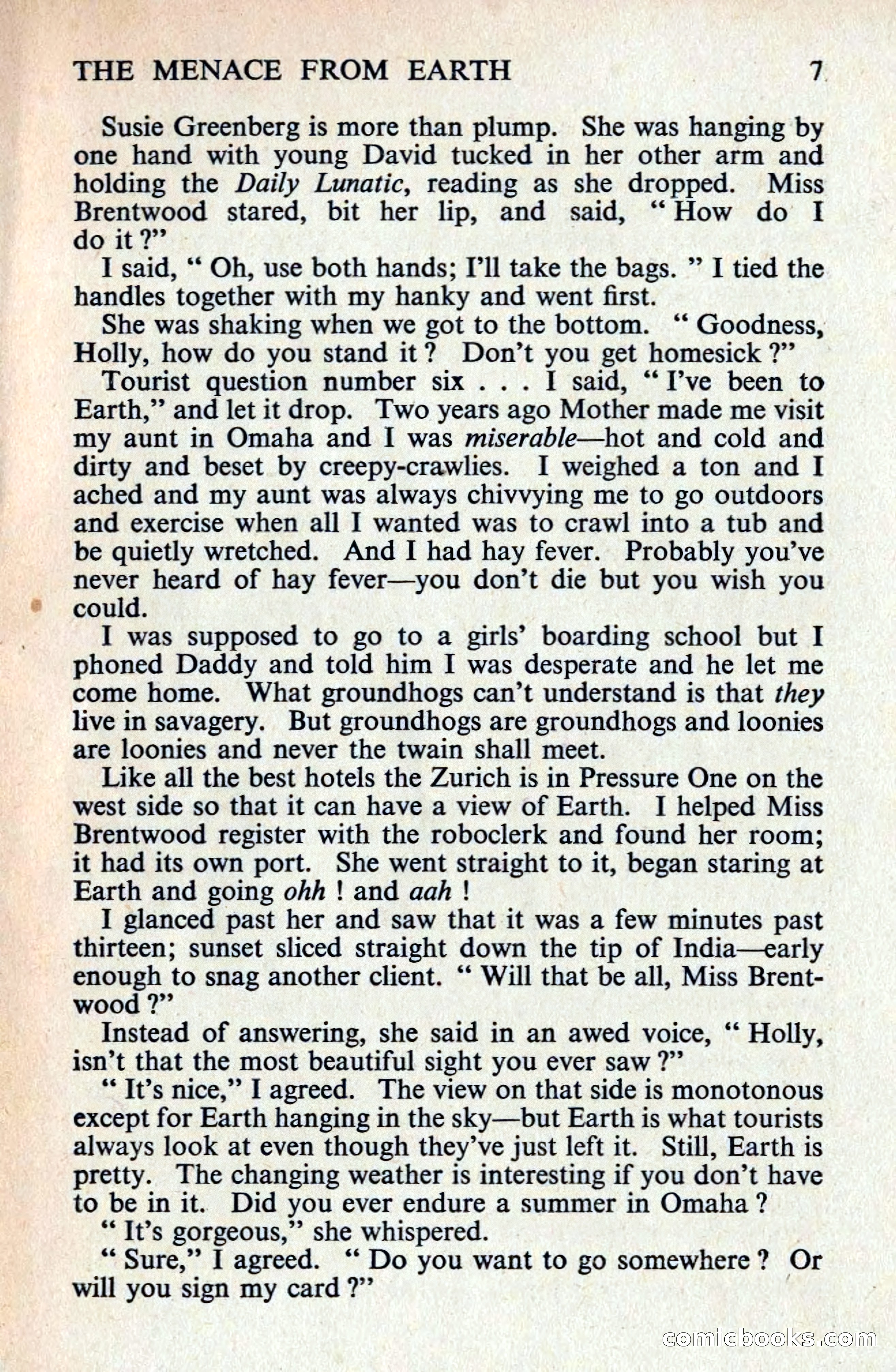 New Worlds Profile: Robert A. Heinlein — page 9 of 132