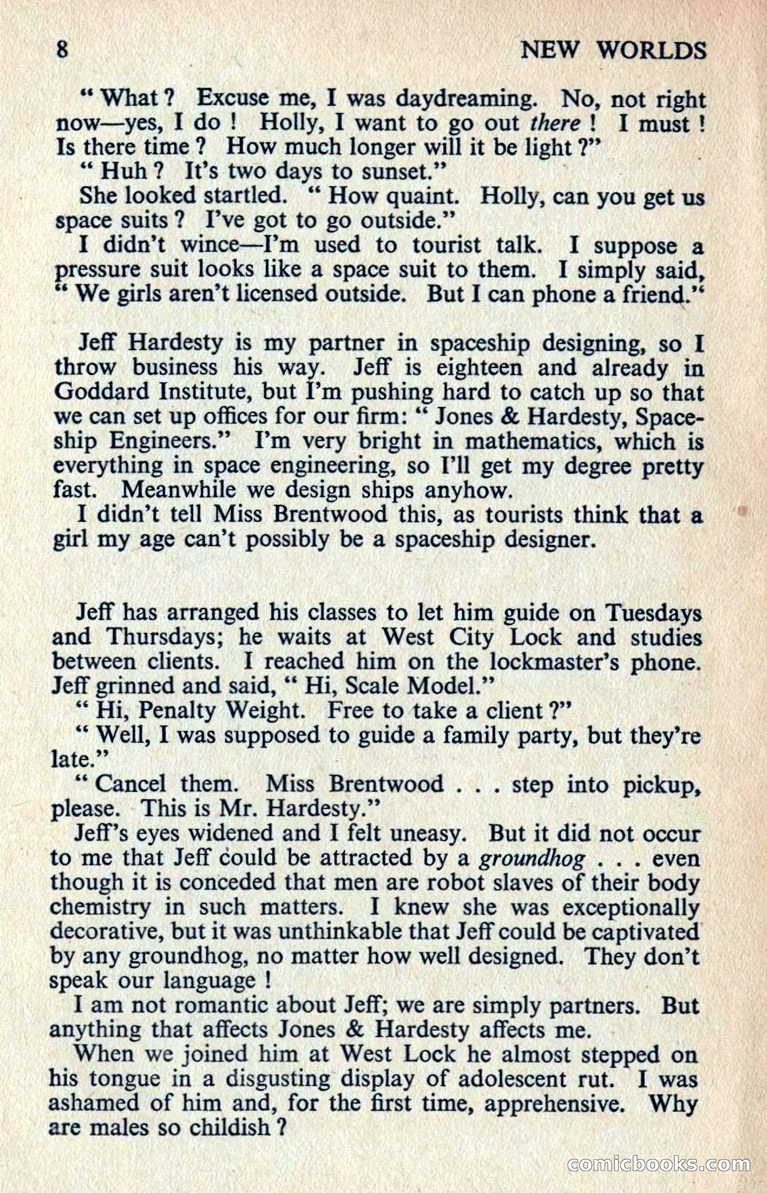 New Worlds Profile: Robert A. Heinlein — page 10 of 132