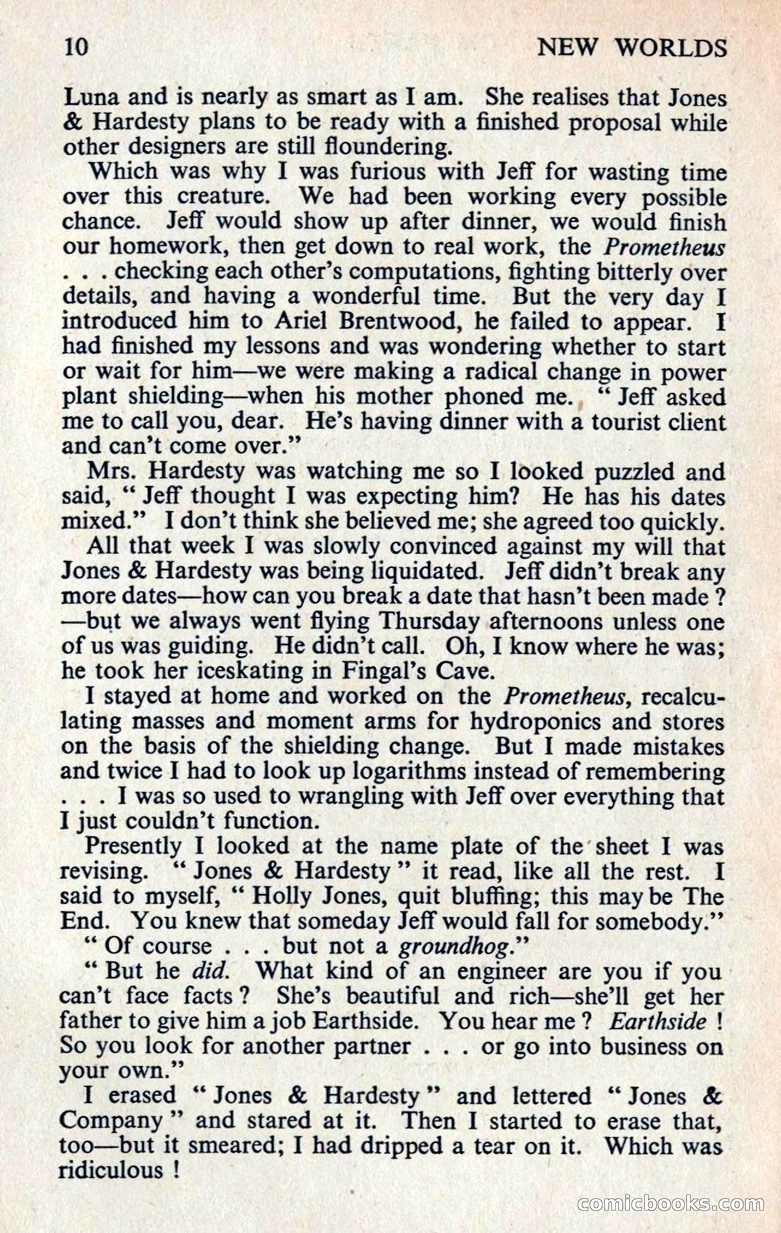 New Worlds Profile: Robert A. Heinlein — page 12 of 132