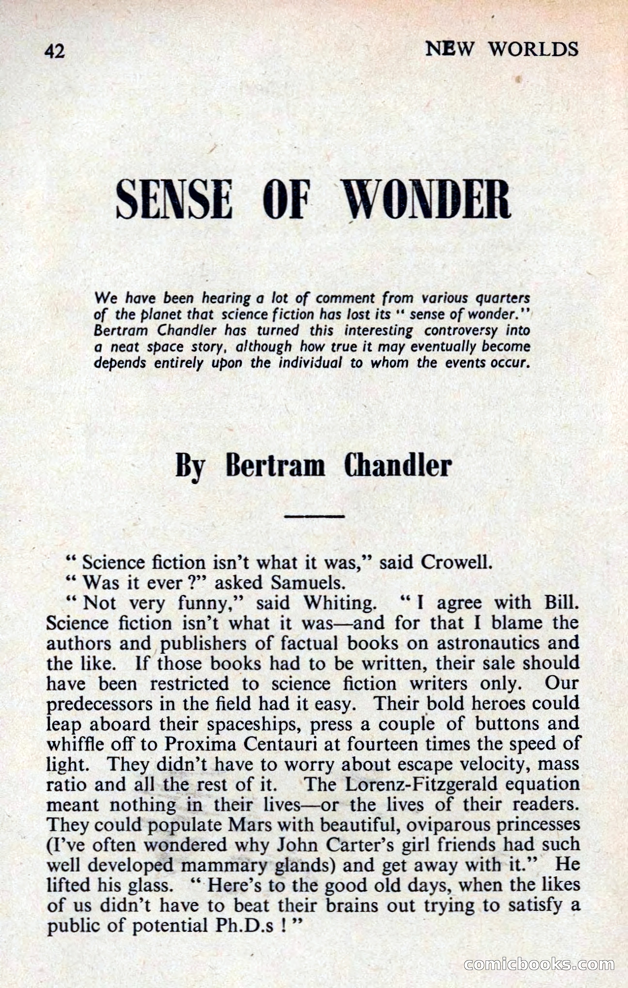 New Worlds Profile: Robert A. Heinlein — page 44 of 132