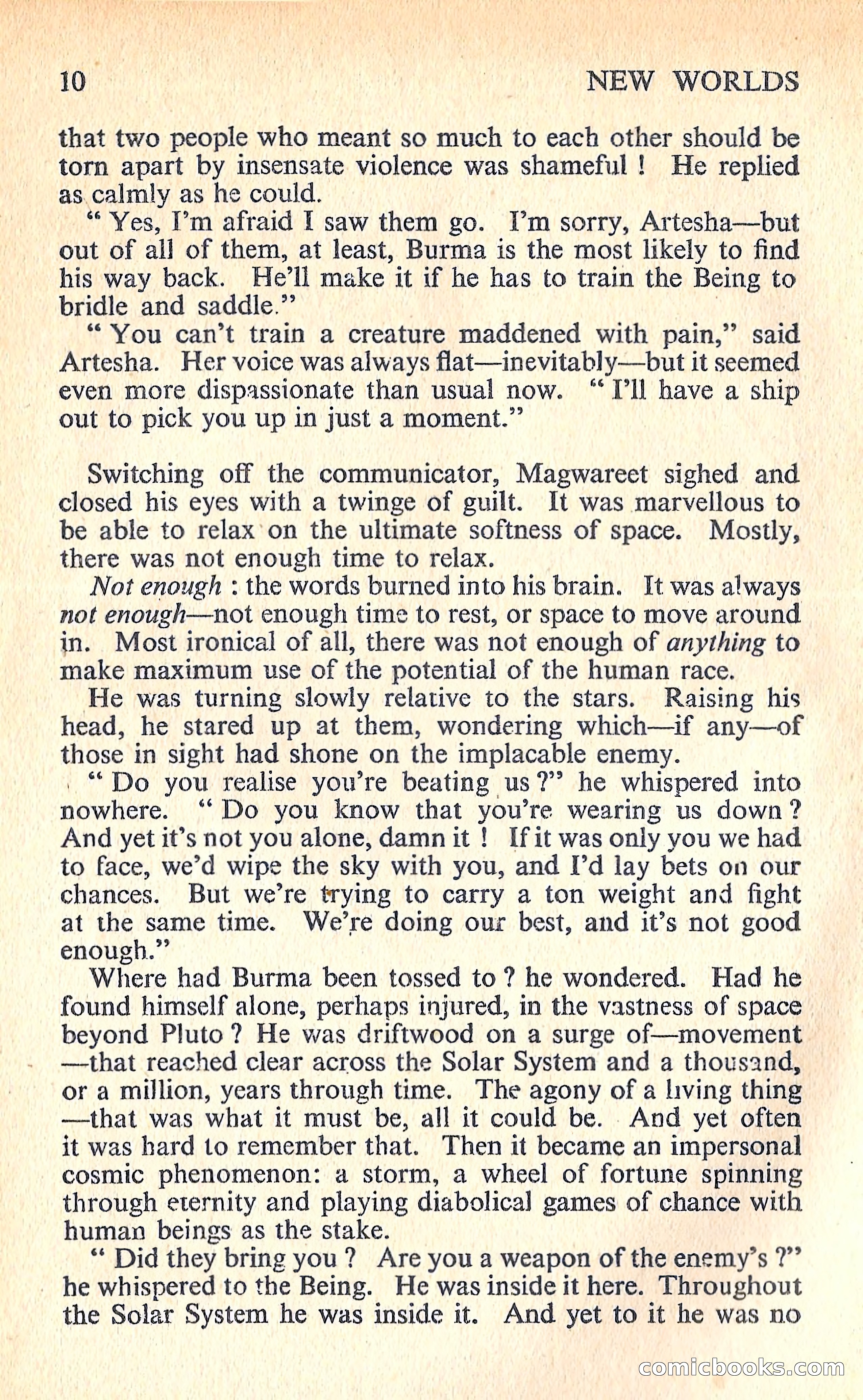 New Worlds Science Fiction #66, Volume 22 — page 12 of 132