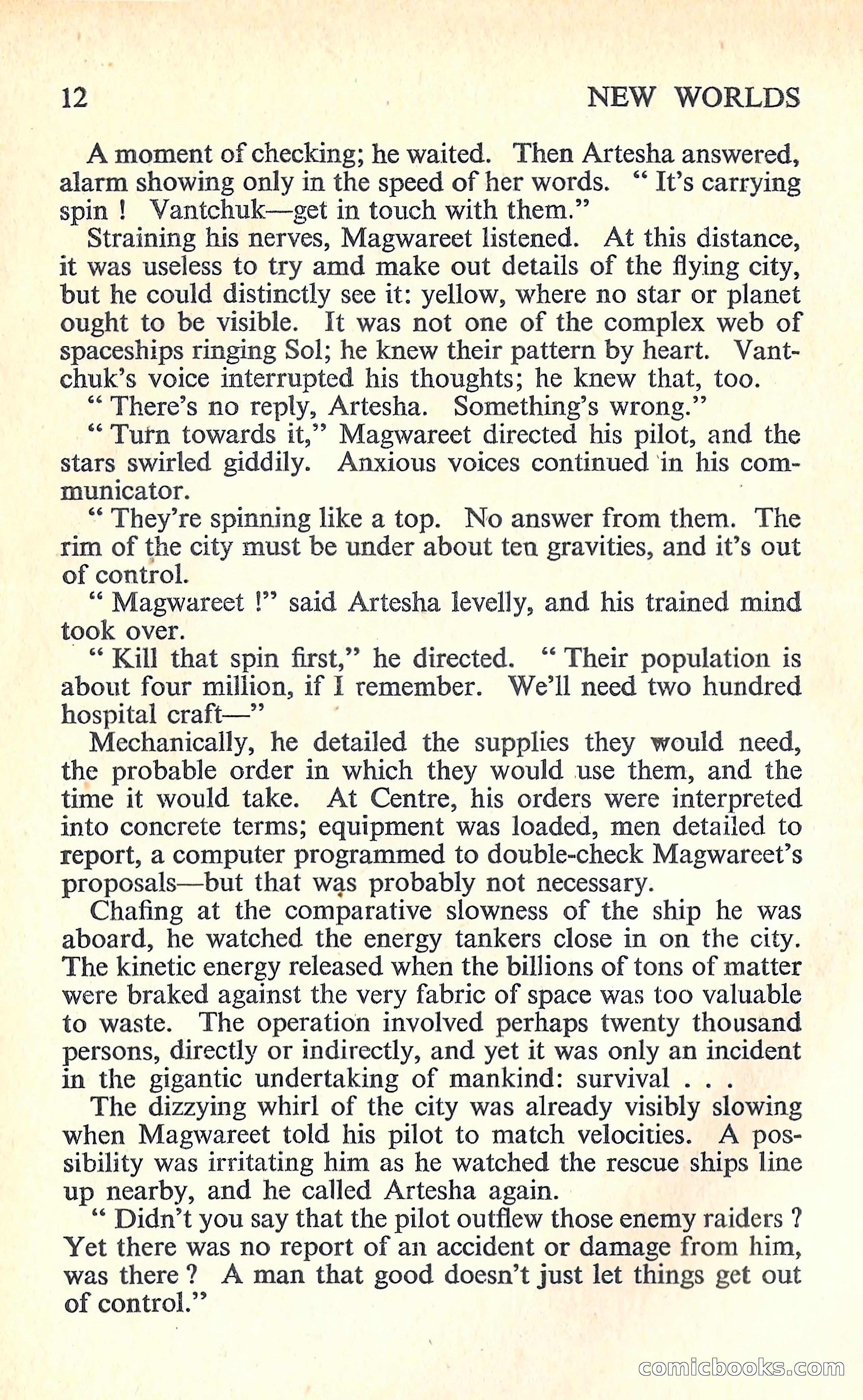 New Worlds Science Fiction #66, Volume 22 — page 14 of 132
