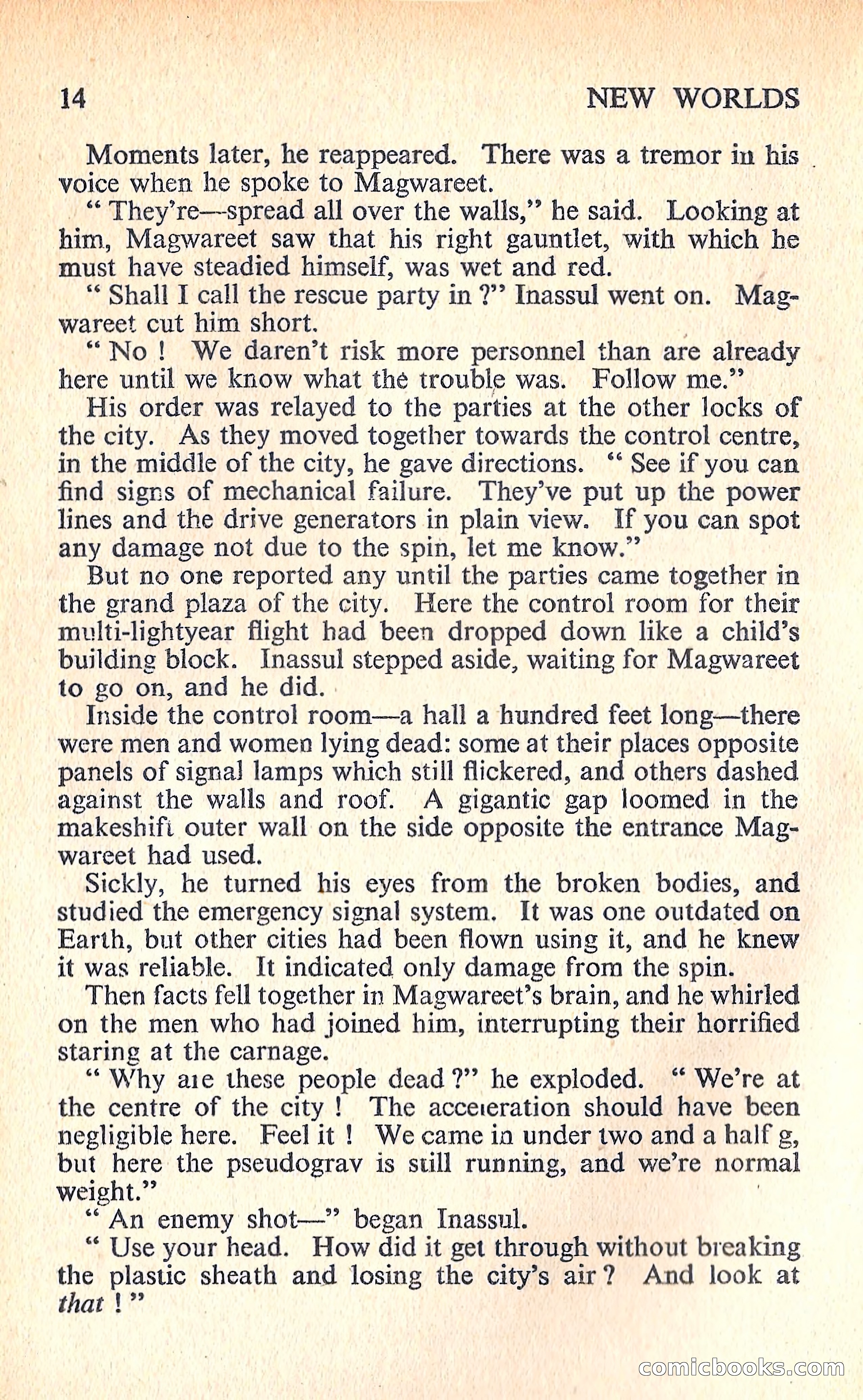 New Worlds Science Fiction #66, Volume 22 — page 16 of 132