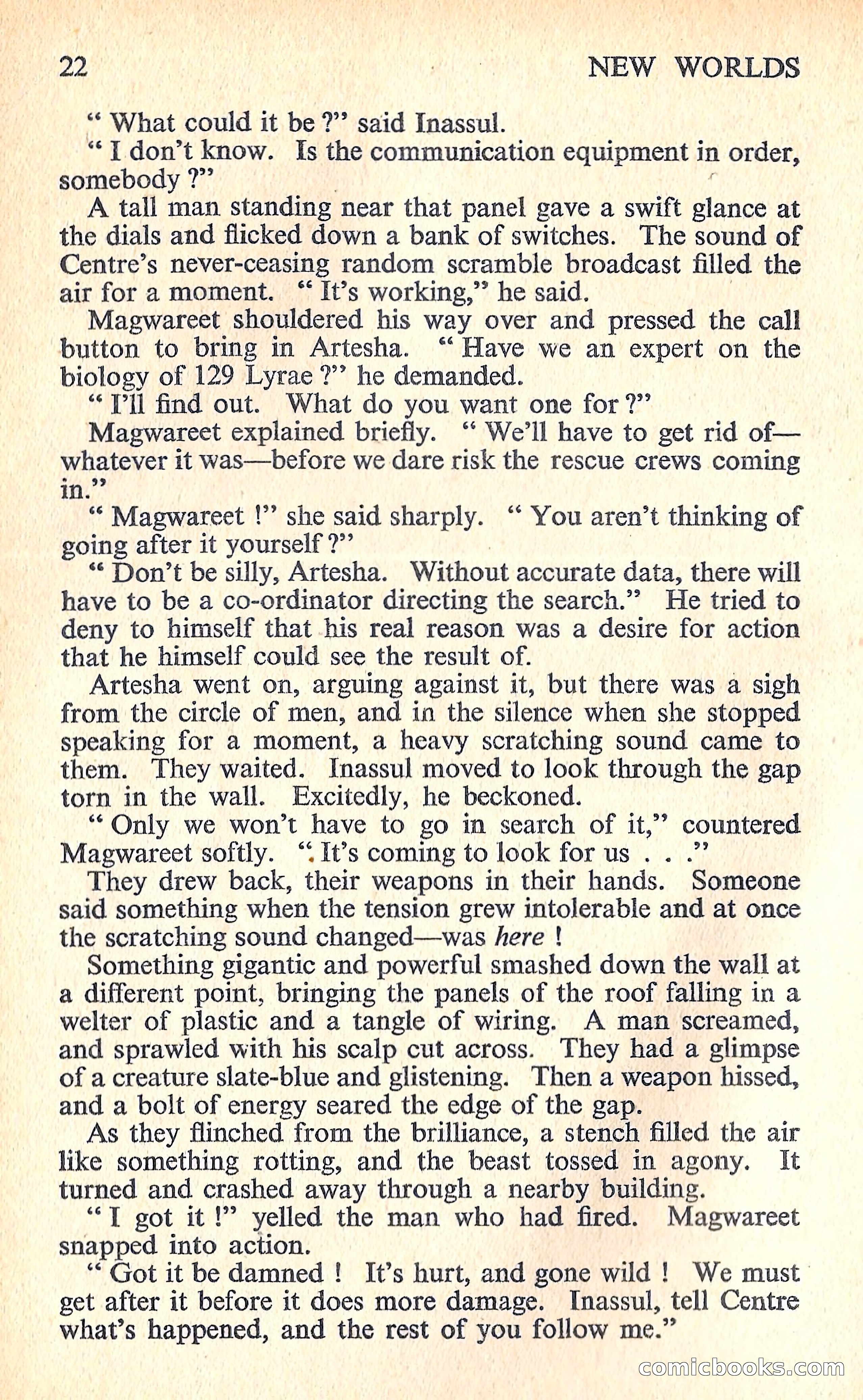 New Worlds Science Fiction #66, Volume 22 — page 24 of 132