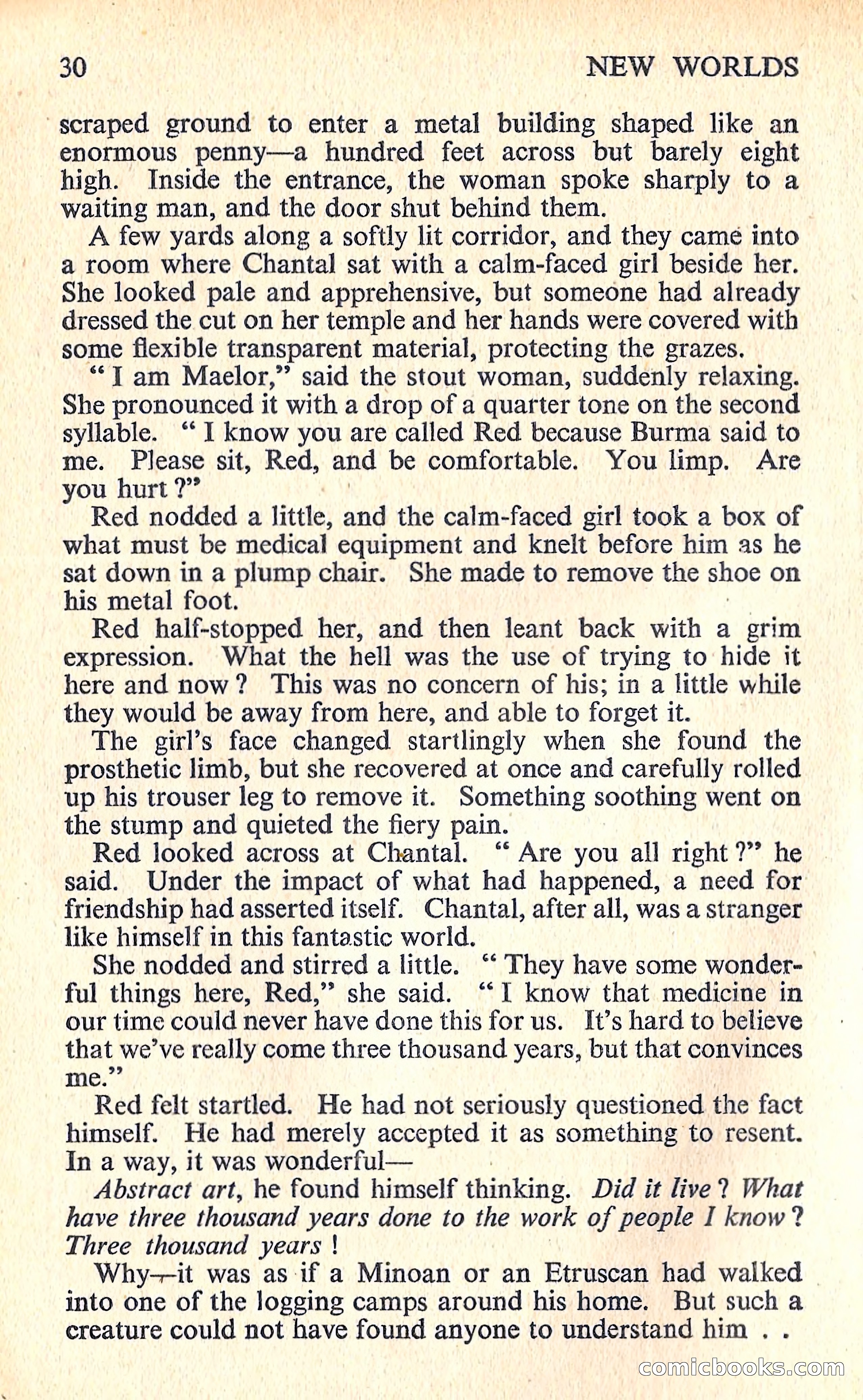New Worlds Science Fiction #66, Volume 22 — page 32 of 132