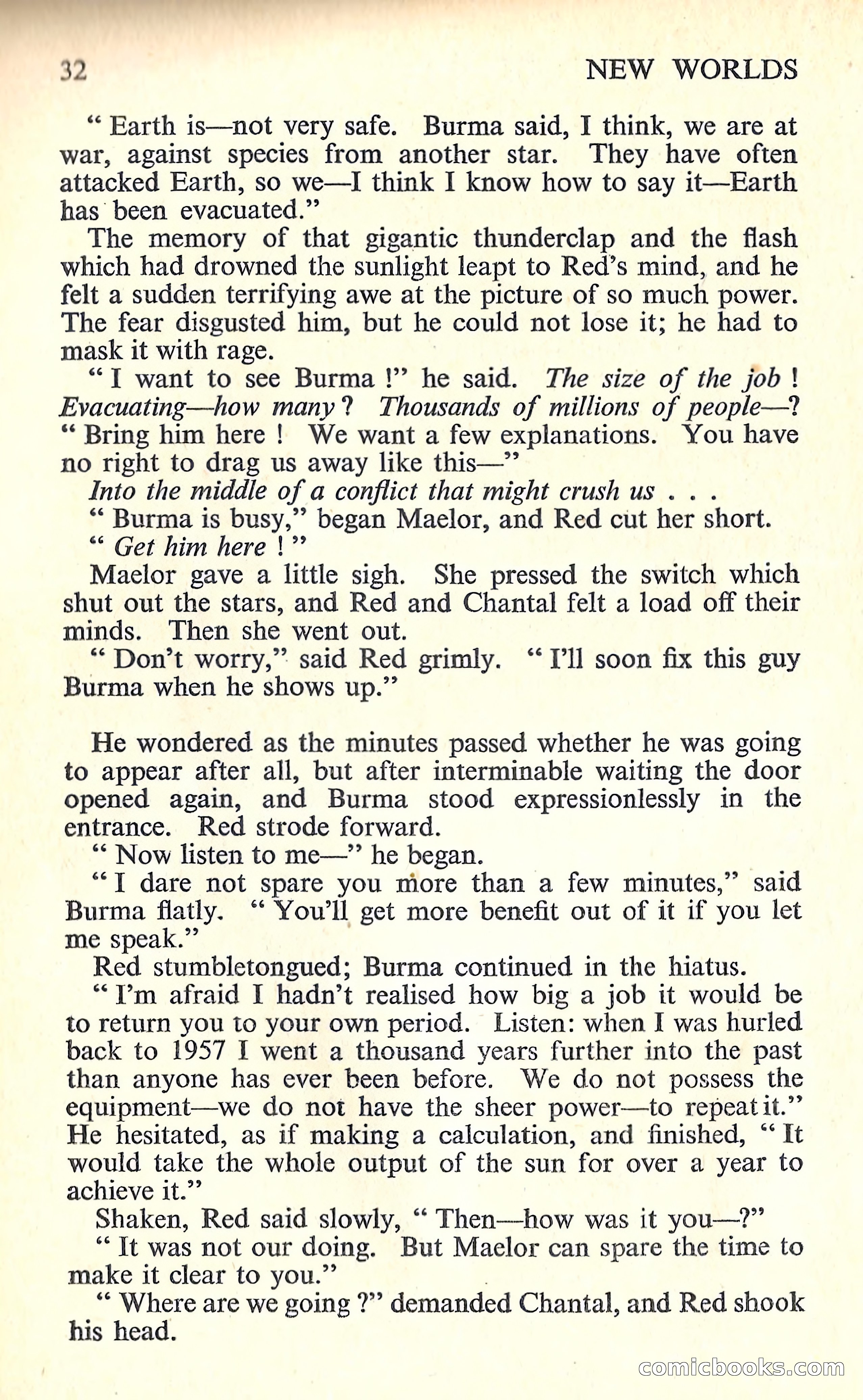 New Worlds Science Fiction #66, Volume 22 — page 34 of 132