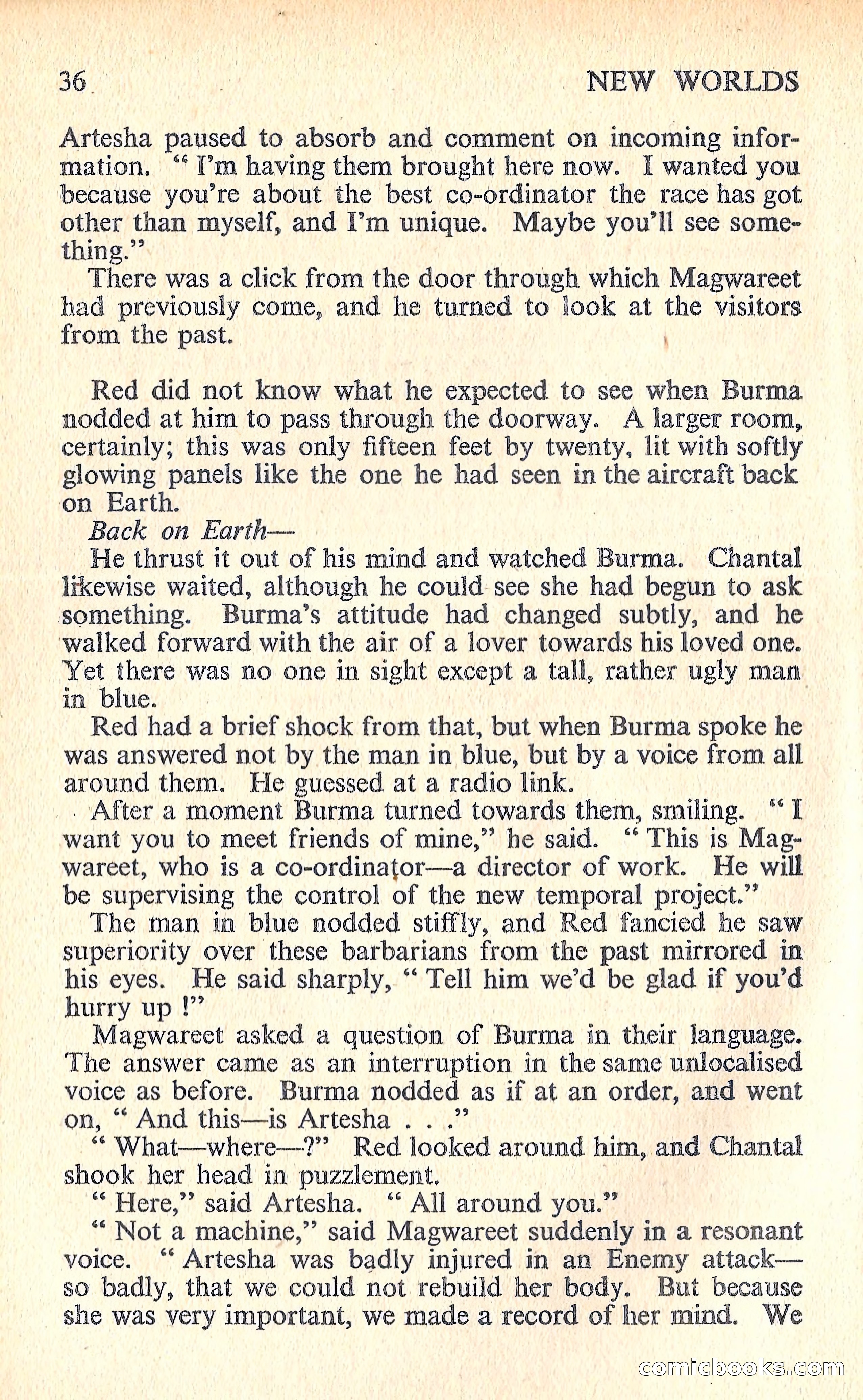 New Worlds Science Fiction #66, Volume 22 — page 38 of 132
