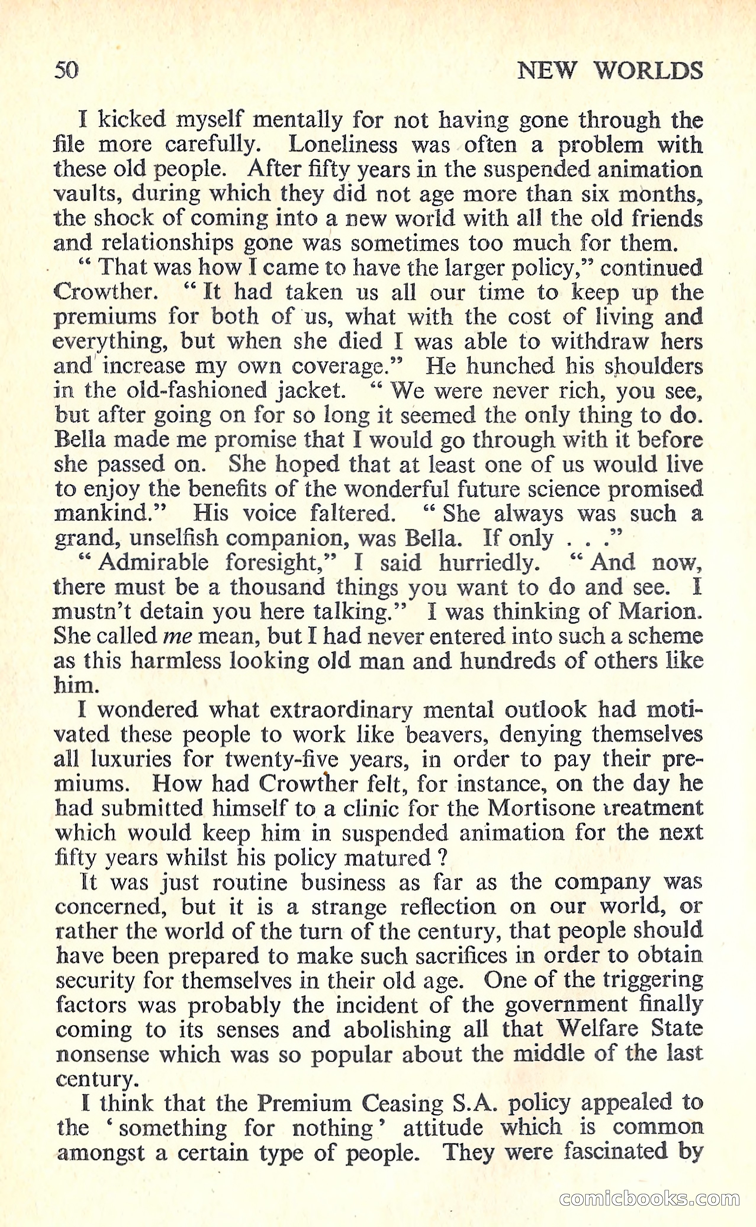 New Worlds Science Fiction #66, Volume 22 — page 52 of 132