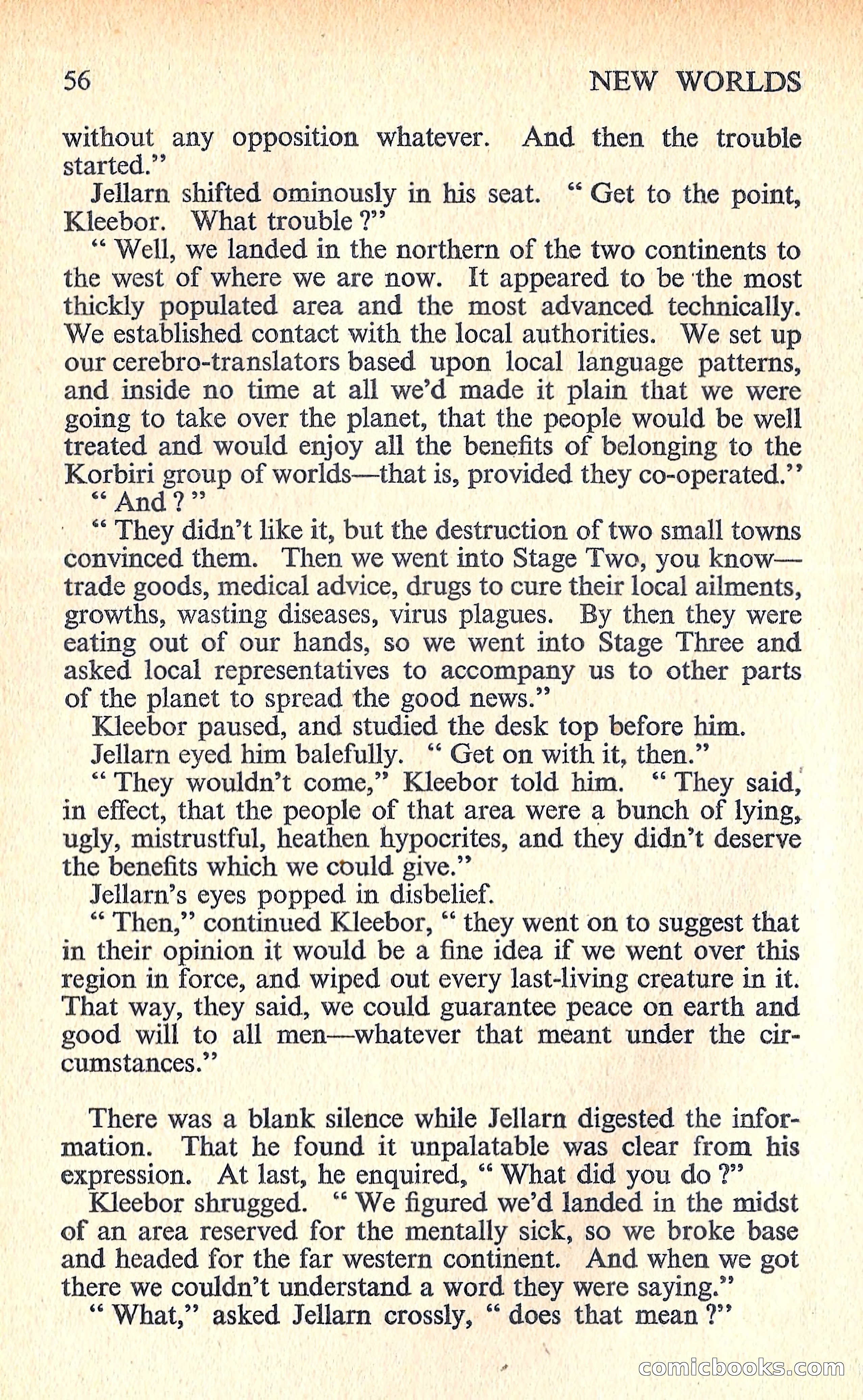 New Worlds Science Fiction #66, Volume 22 — page 58 of 132