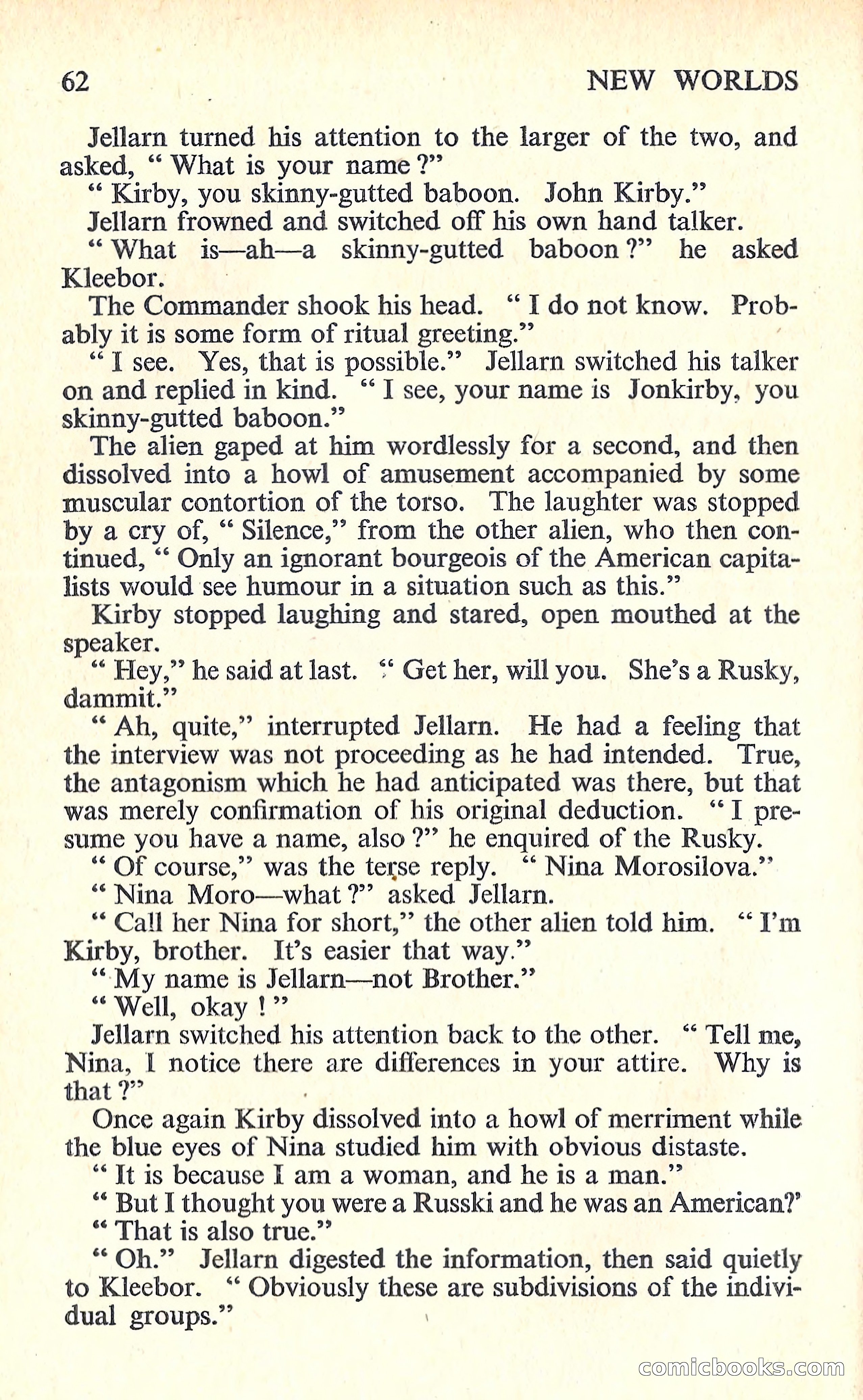 New Worlds Science Fiction #66, Volume 22 — page 64 of 132