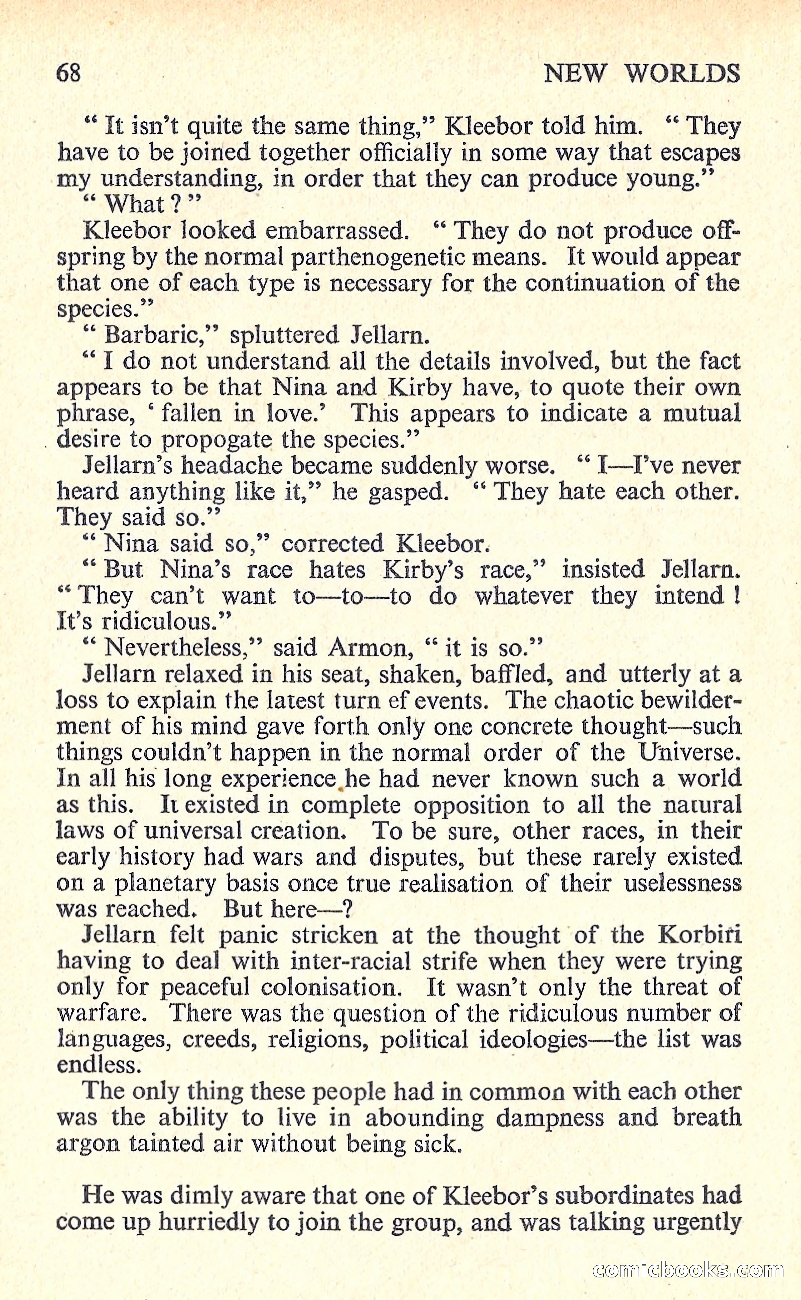 New Worlds Science Fiction #66, Volume 22 — page 70 of 132
