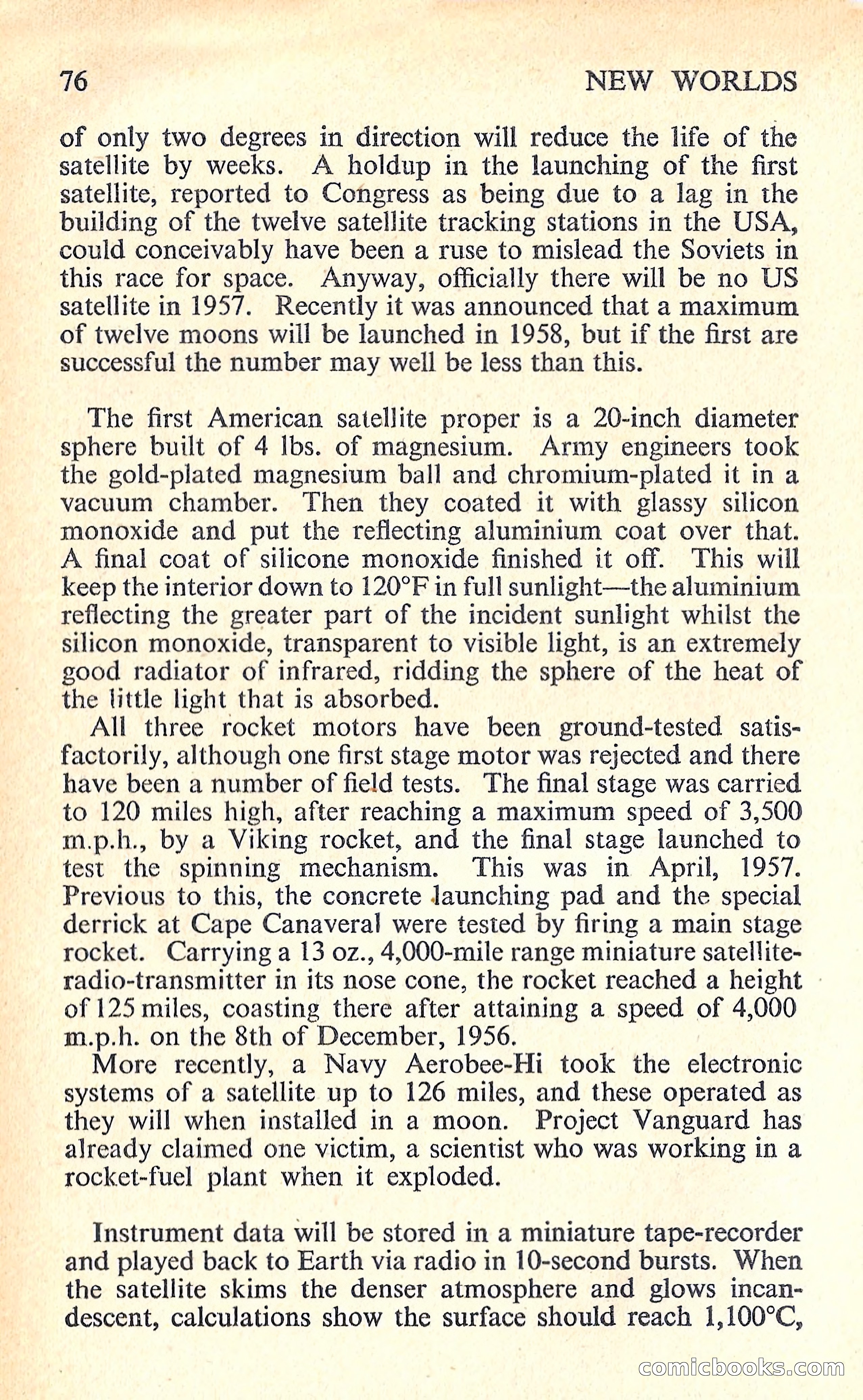 New Worlds Science Fiction #66, Volume 22 — page 78 of 132