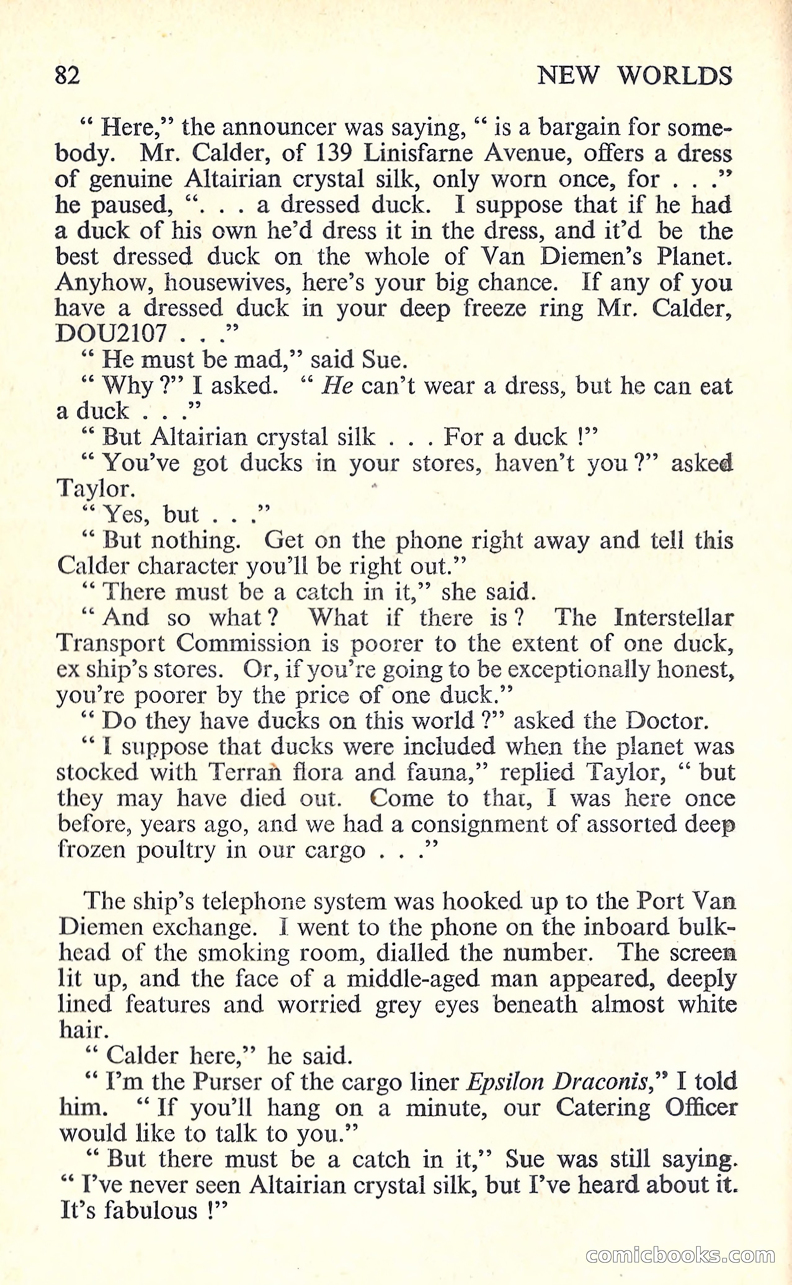 New Worlds Science Fiction #66, Volume 22 — page 84 of 132