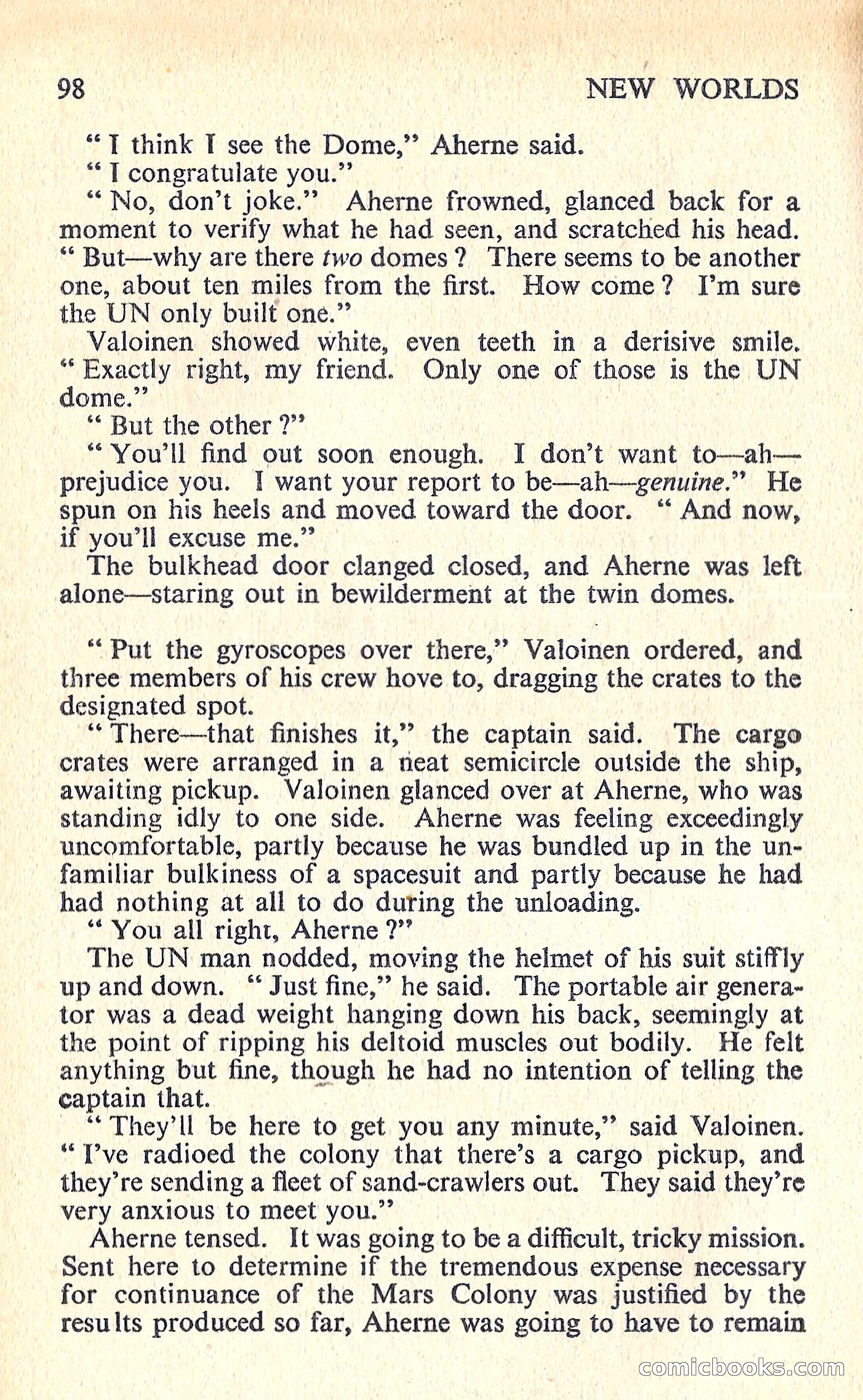 New Worlds Science Fiction #66, Volume 22 — page 100 of 132
