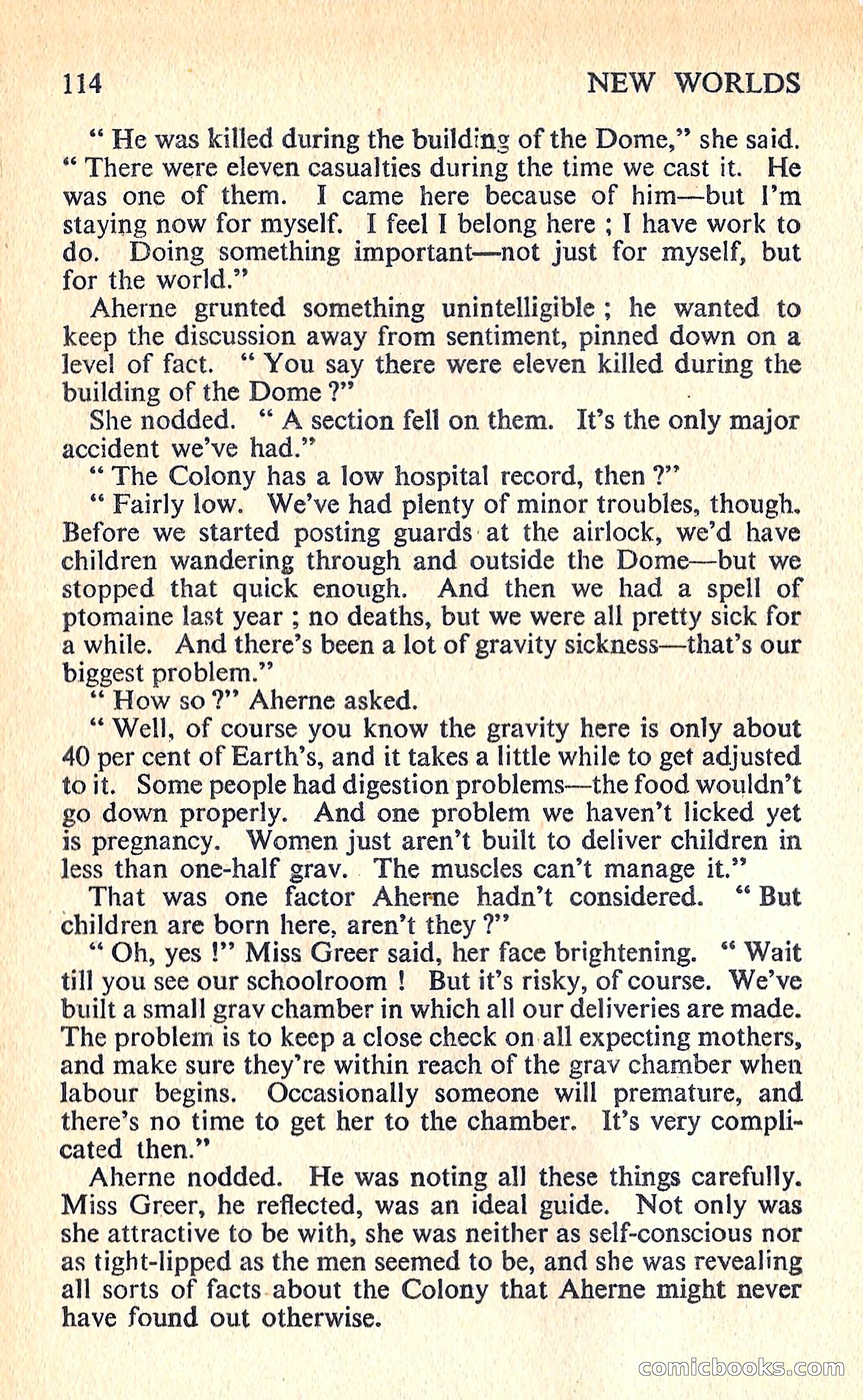New Worlds Science Fiction #66, Volume 22 — page 116 of 132
