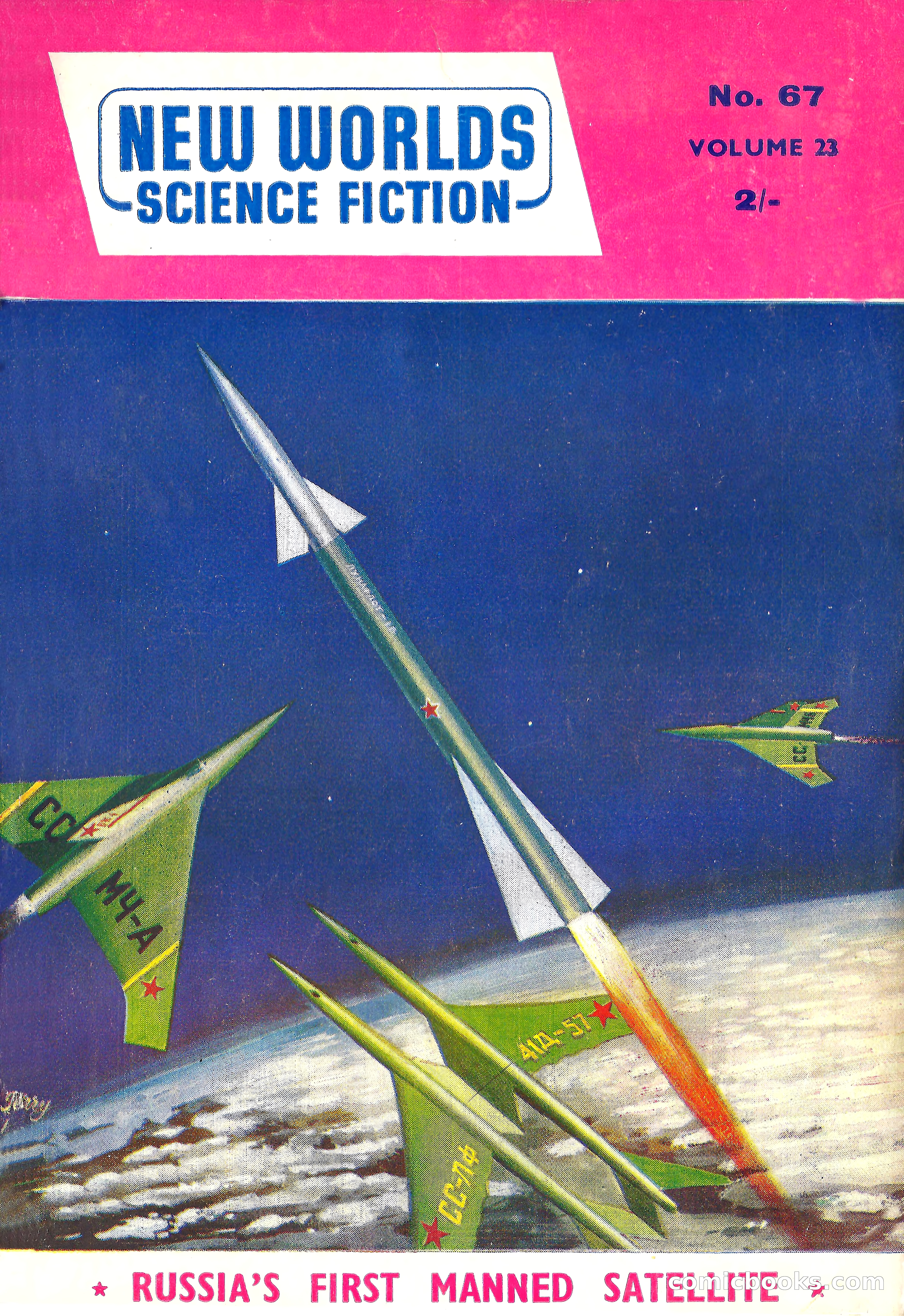 New Worlds Science Fiction No. 67 — page 1 of 132