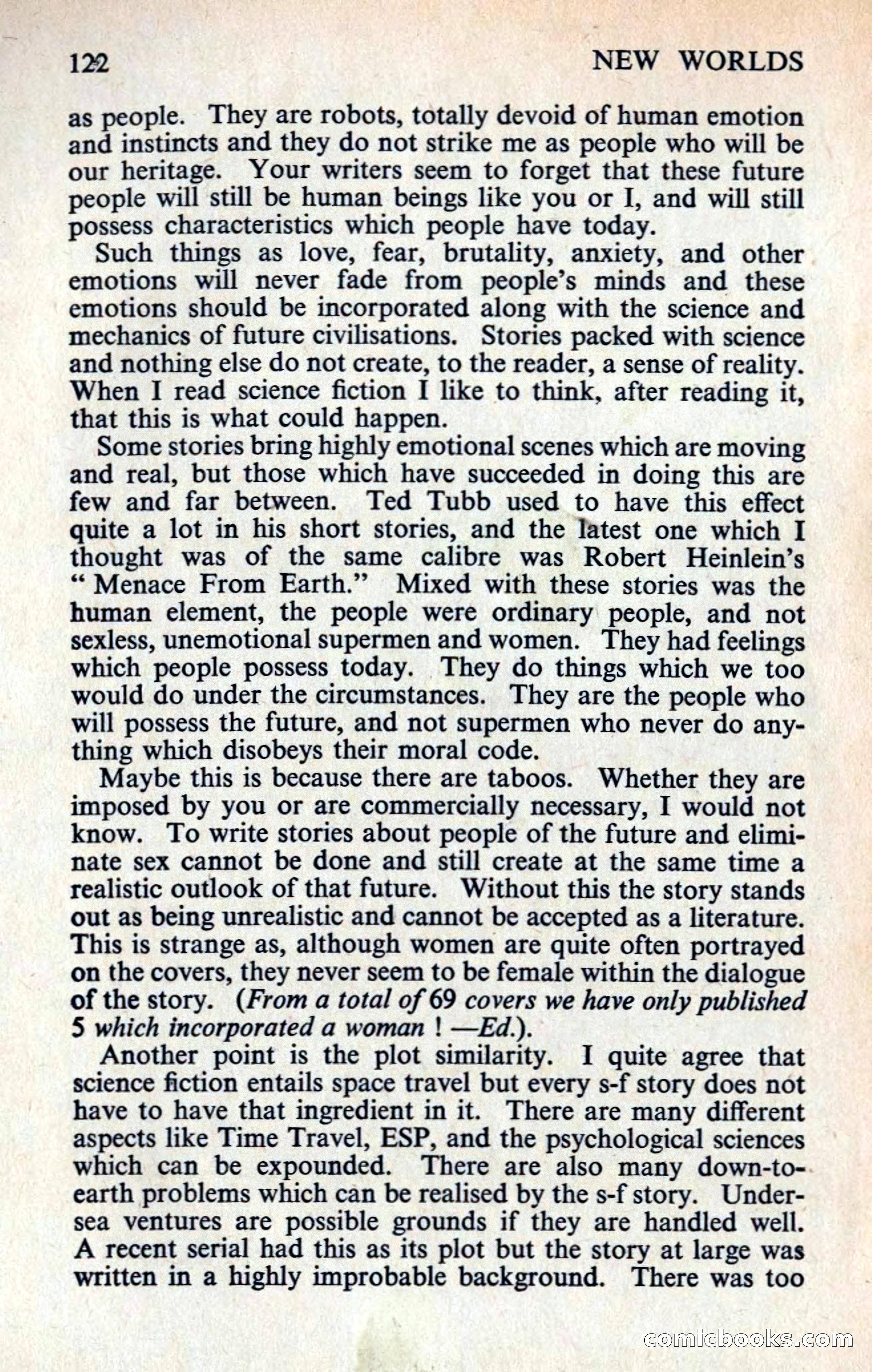 New Worlds Profiles: Eric Frank Russell — page 124 of 132