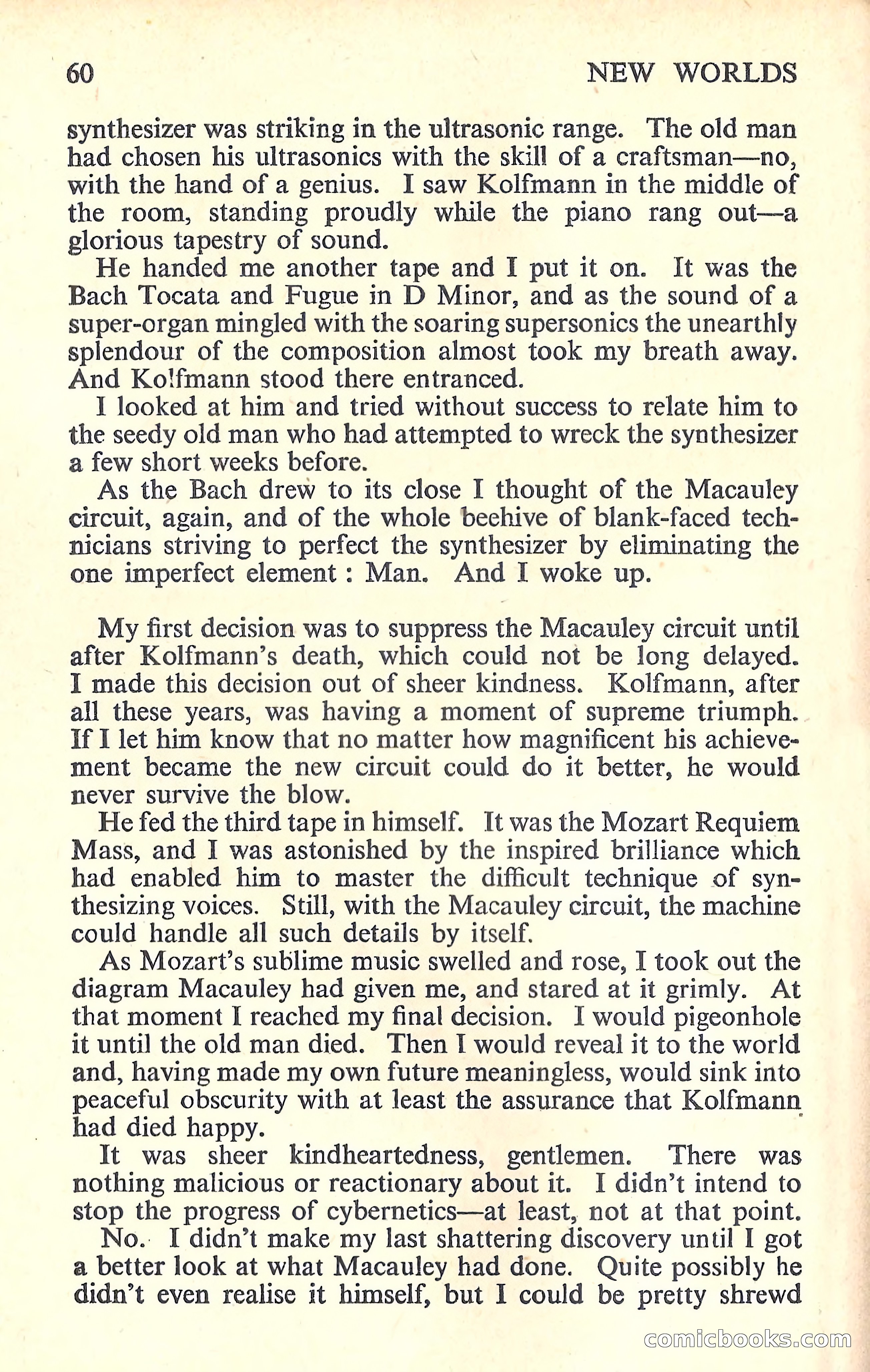 New Worlds Science Fiction No. 70 — page 62 of 132