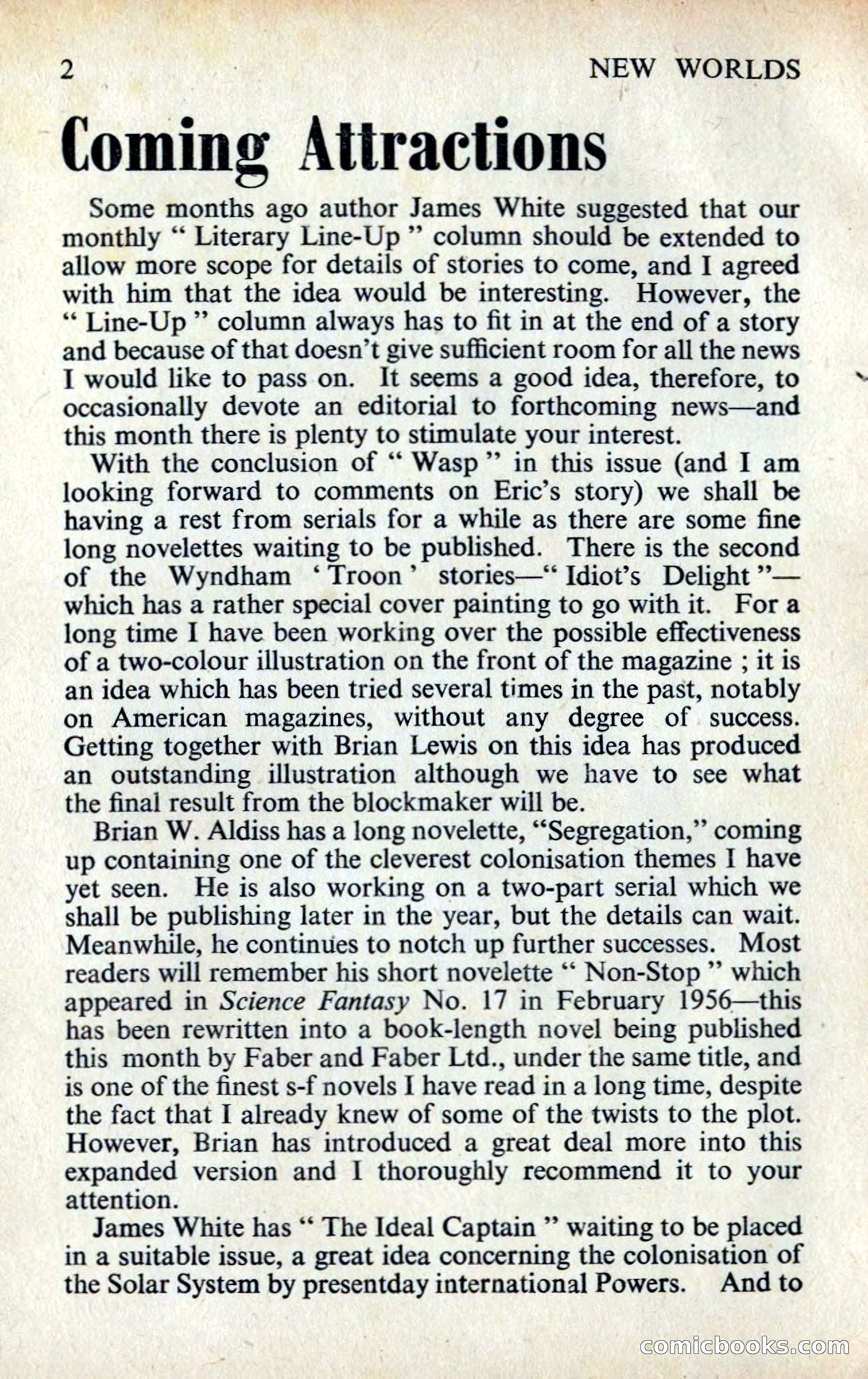 New Worlds Magazine Profile: Bertram Chandler — page 4 of 132
