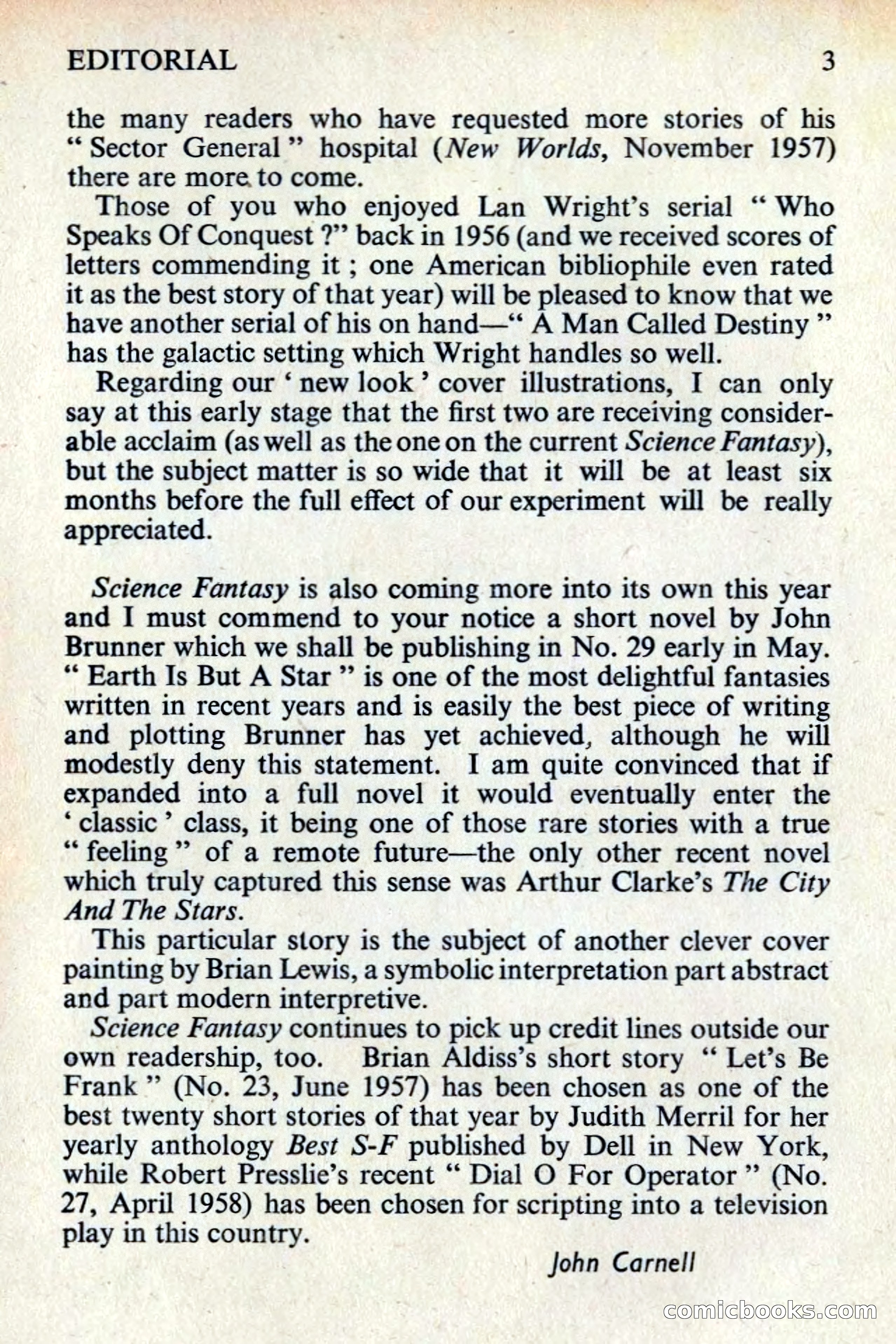 New Worlds Magazine Profile: Bertram Chandler — page 5 of 132