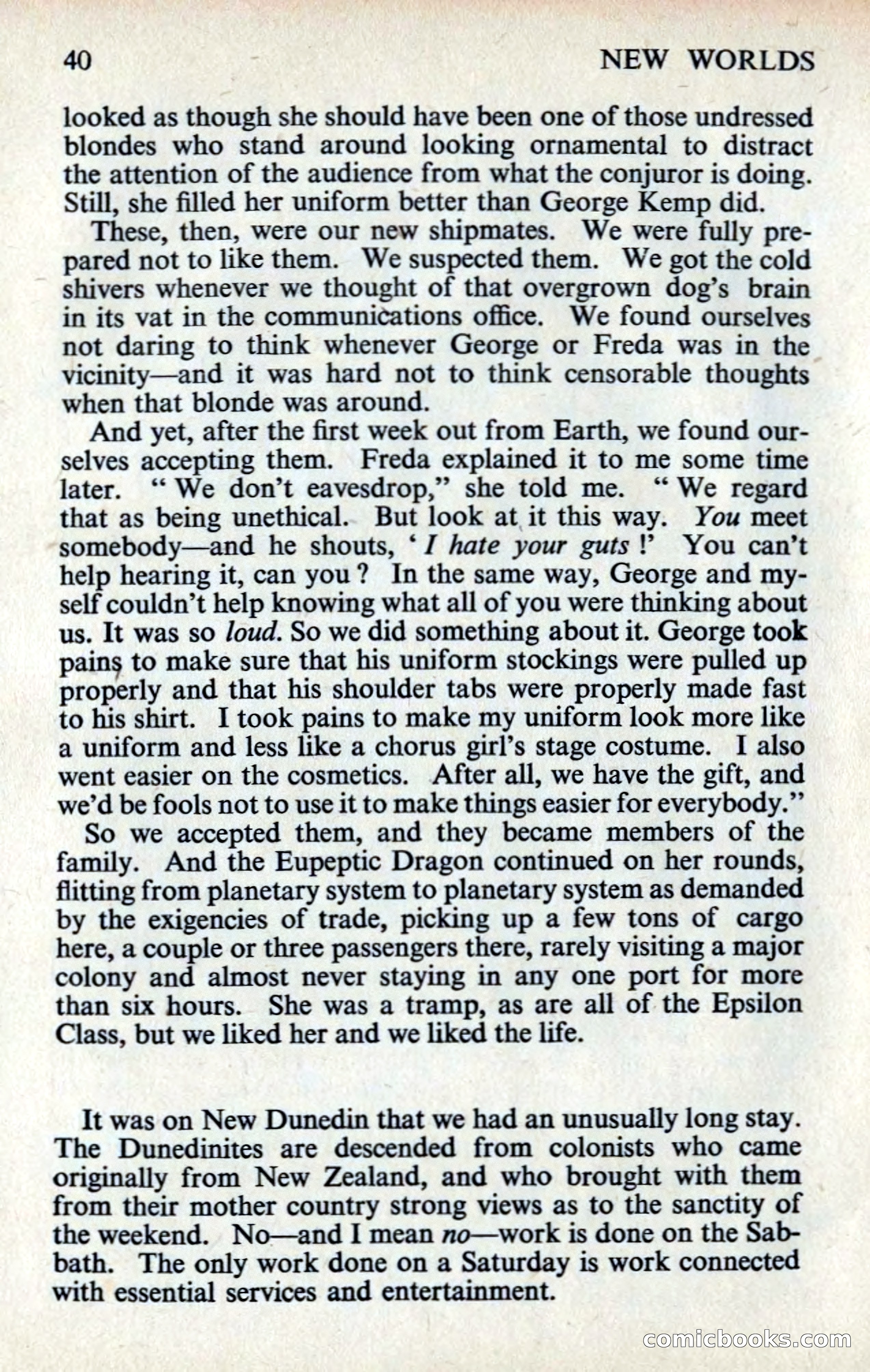 New Worlds Magazine Profile: Bertram Chandler — page 42 of 132