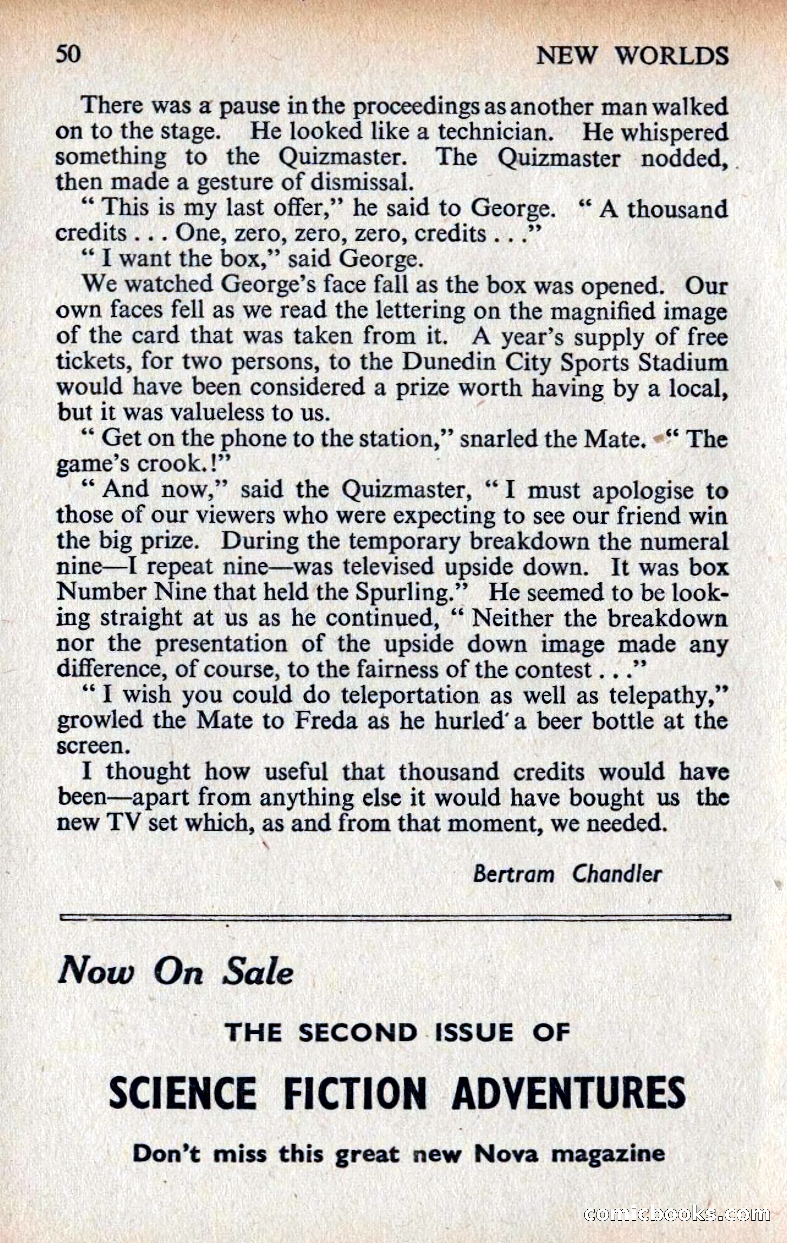 New Worlds Magazine Profile: Bertram Chandler — page 52 of 132