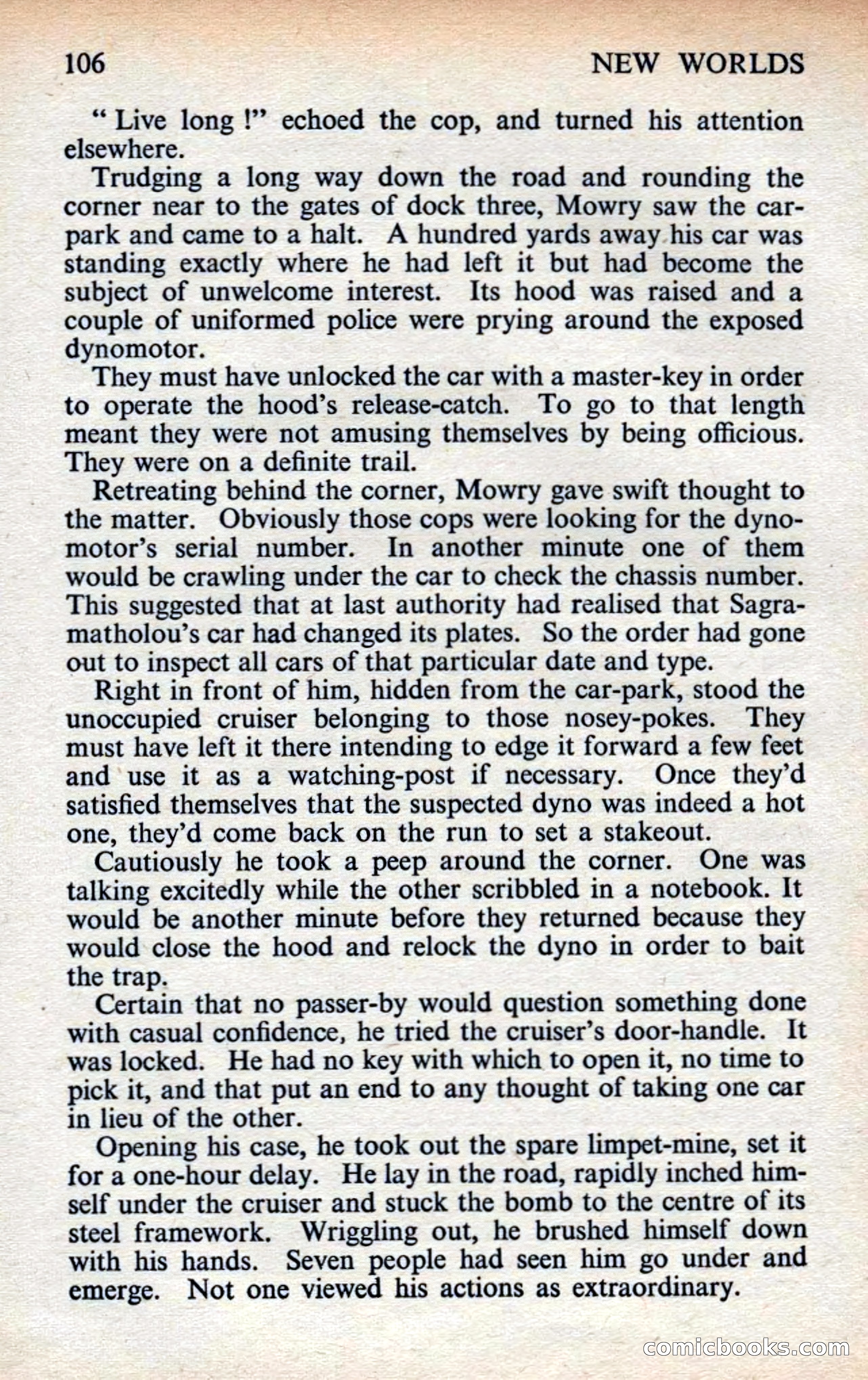 New Worlds Magazine Profile: Bertram Chandler — page 108 of 132