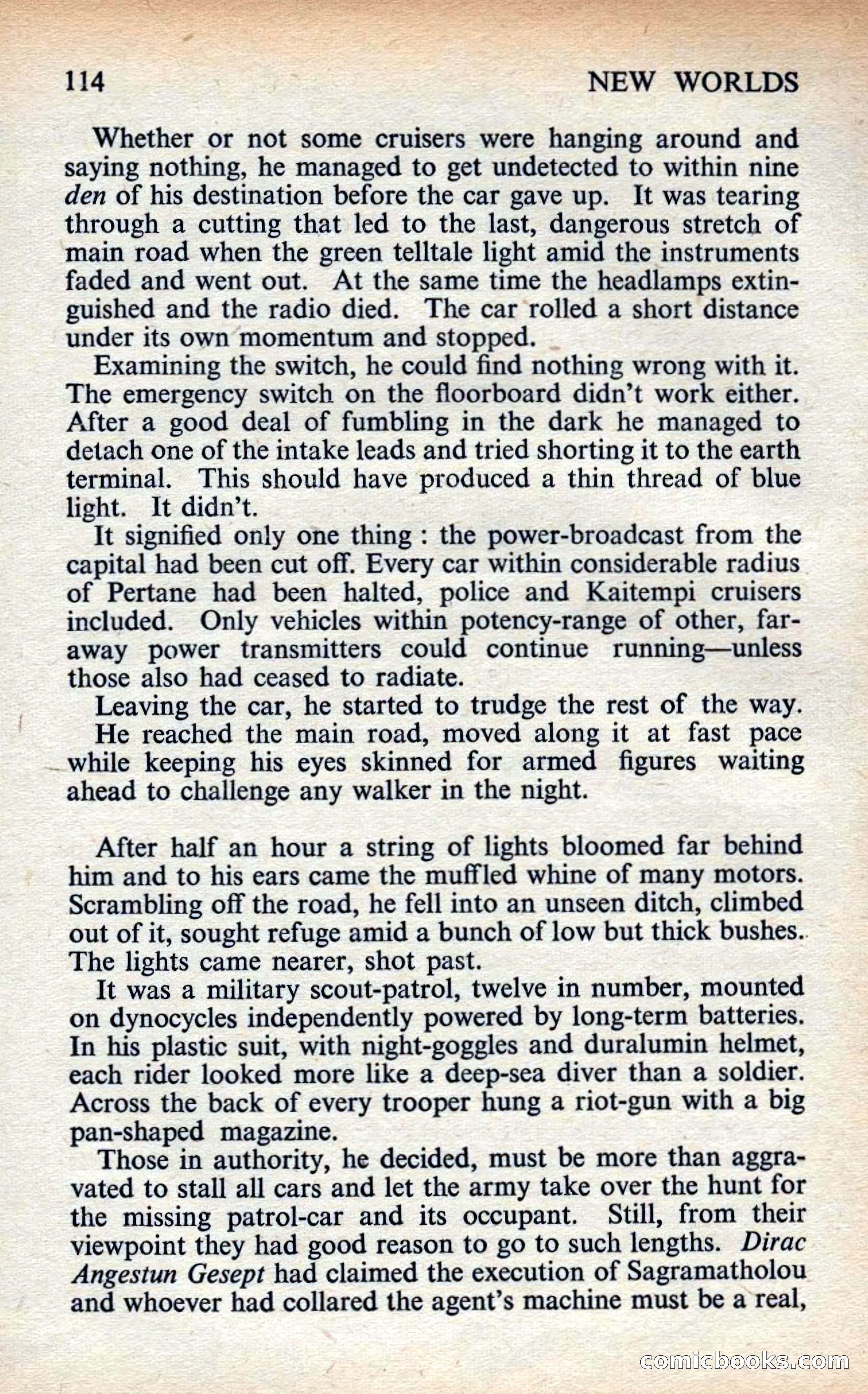 New Worlds Magazine Profile: Bertram Chandler — page 116 of 132