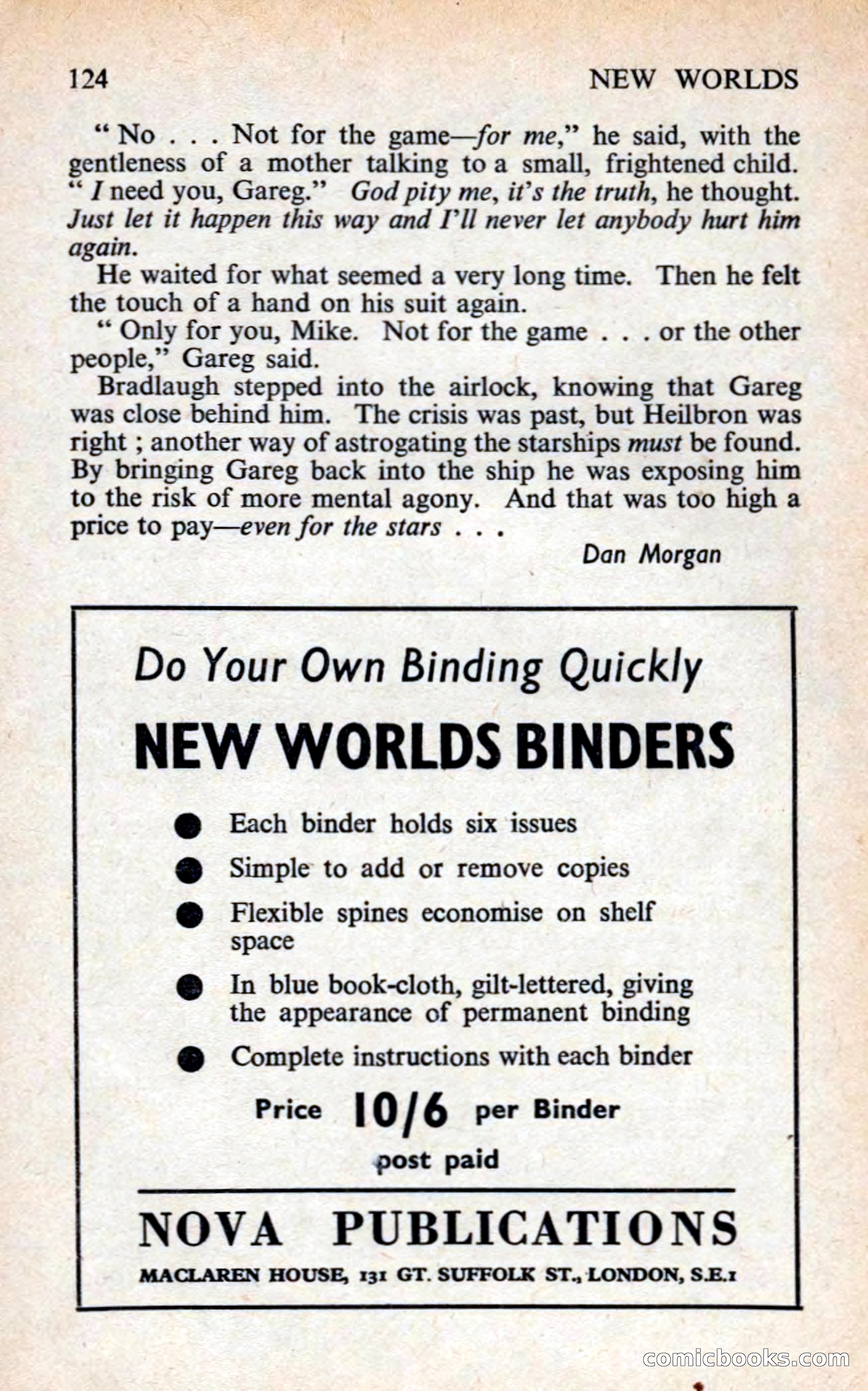 New Worlds #72 — page 126 of 132
