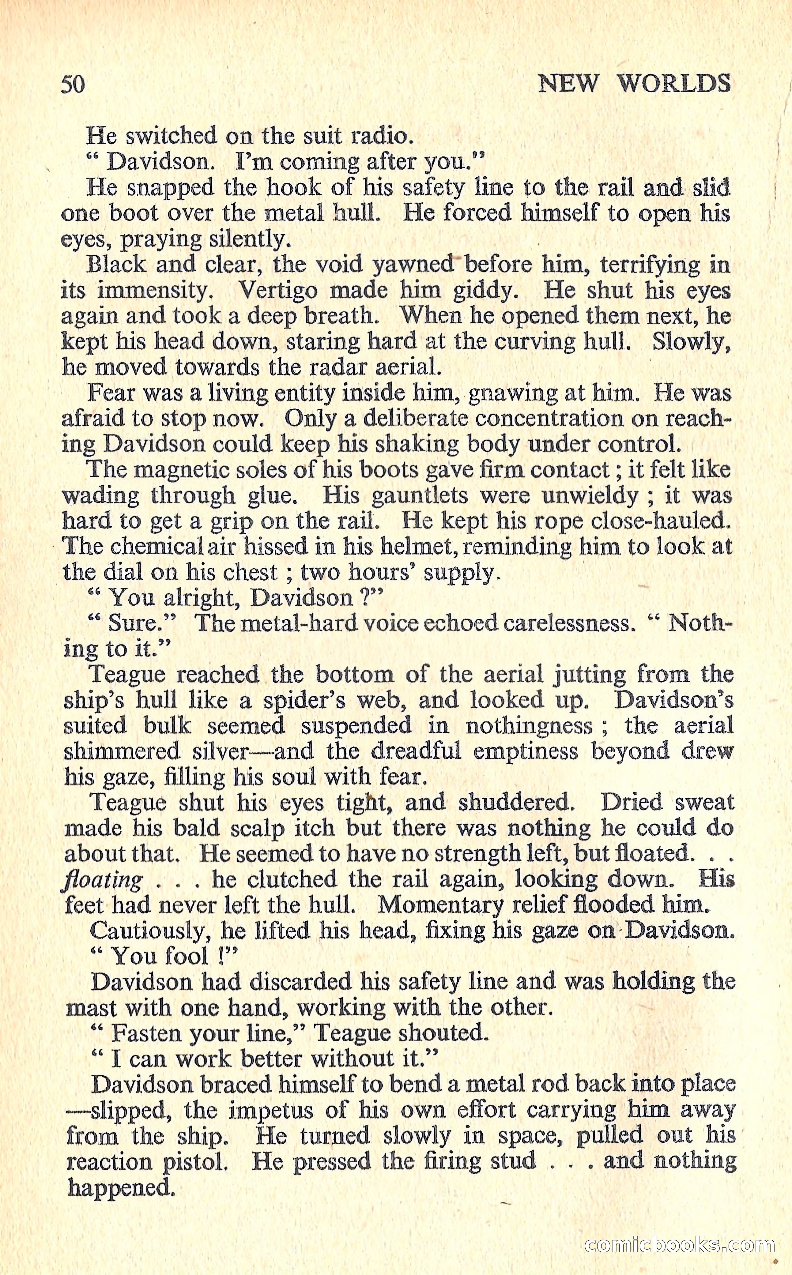 New Worlds Science Fiction #73, Volume 25 — page 52 of 132