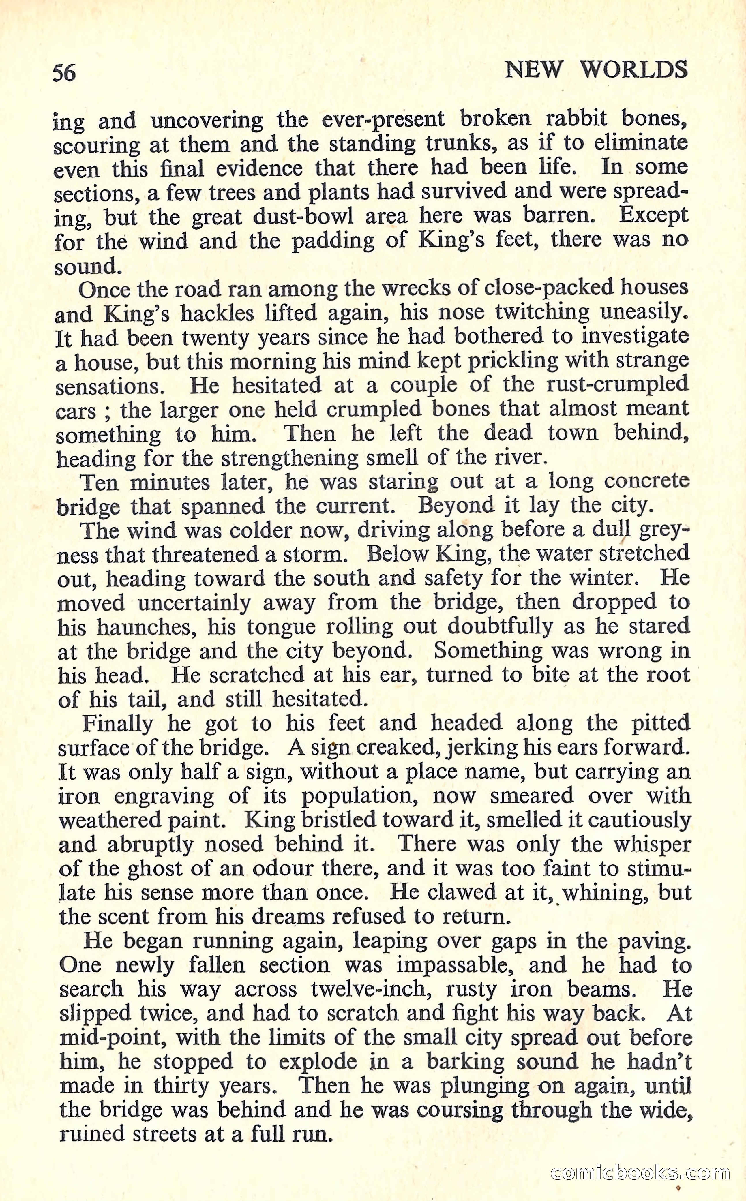 New Worlds Science Fiction #73, Volume 25 — page 58 of 132