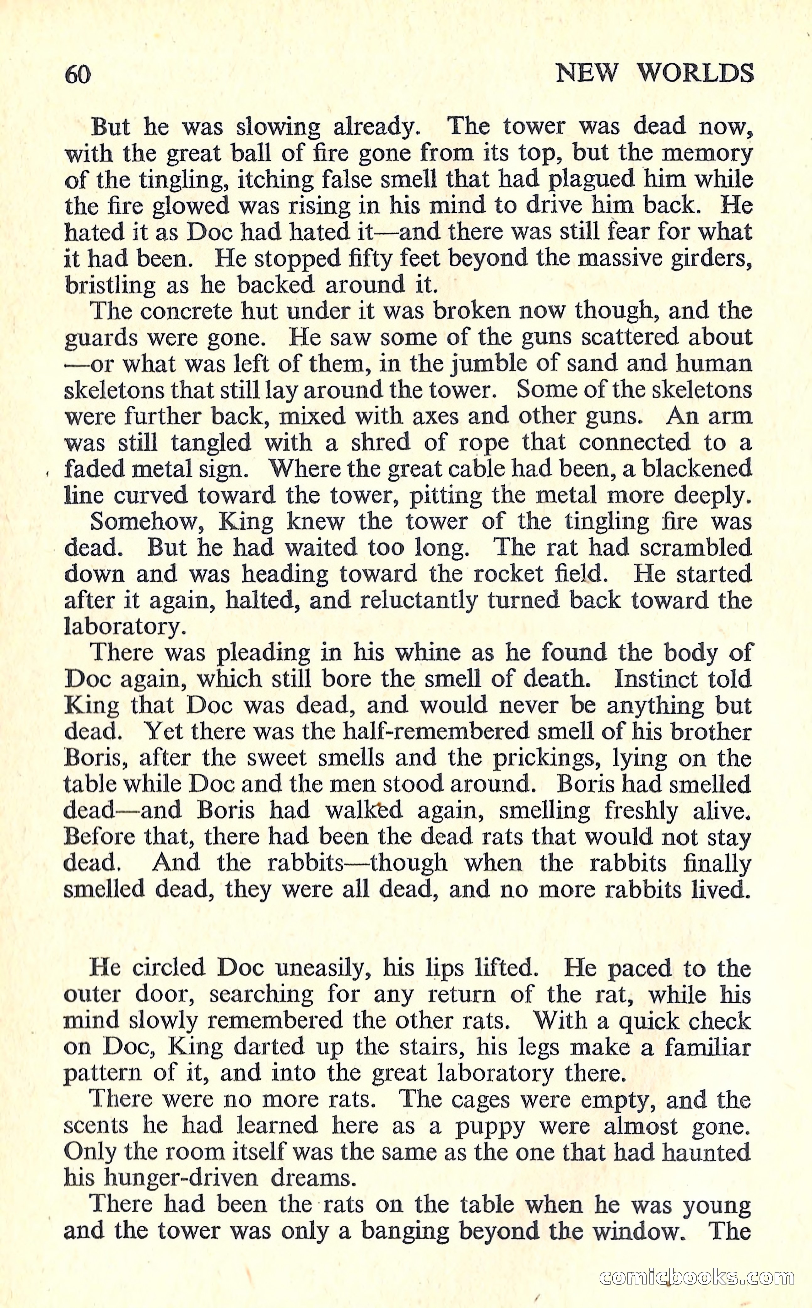 New Worlds Science Fiction #73, Volume 25 — page 62 of 132