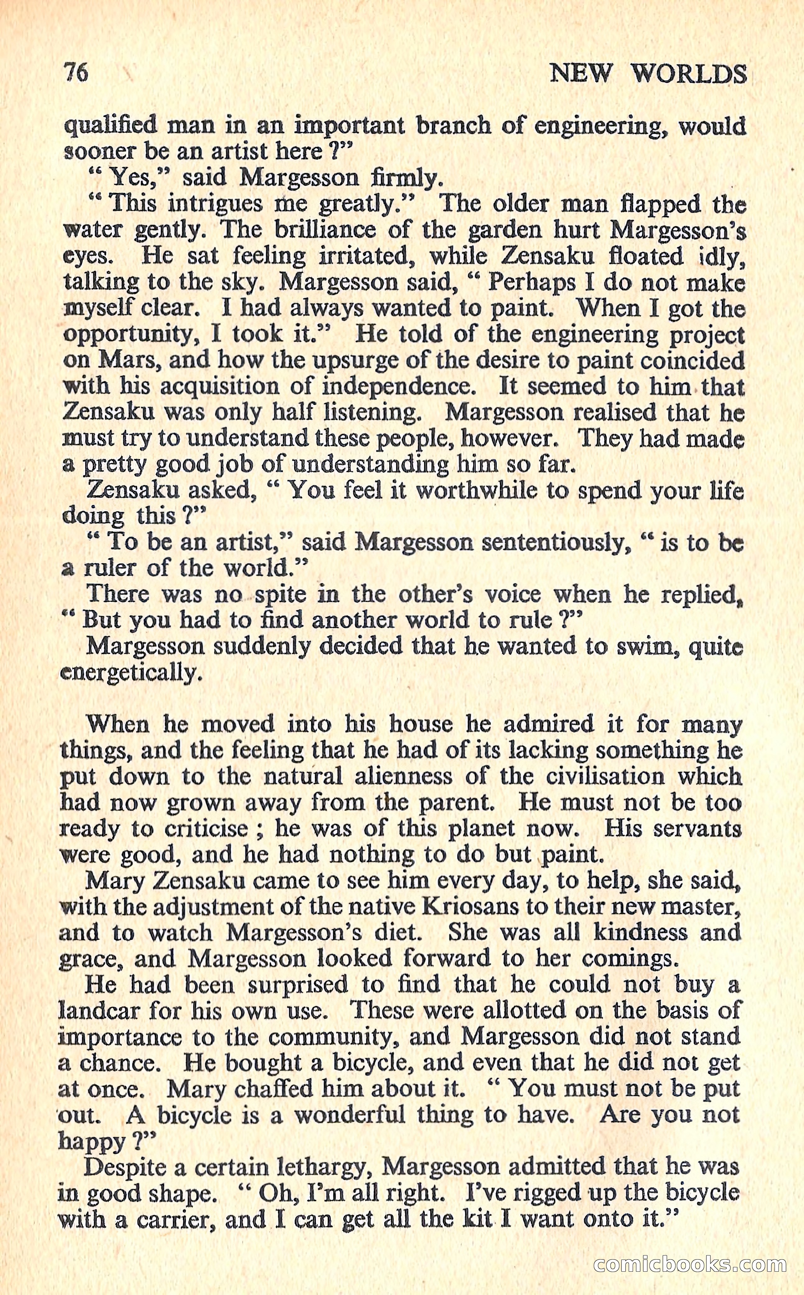 New Worlds Science Fiction #73, Volume 25 — page 78 of 132