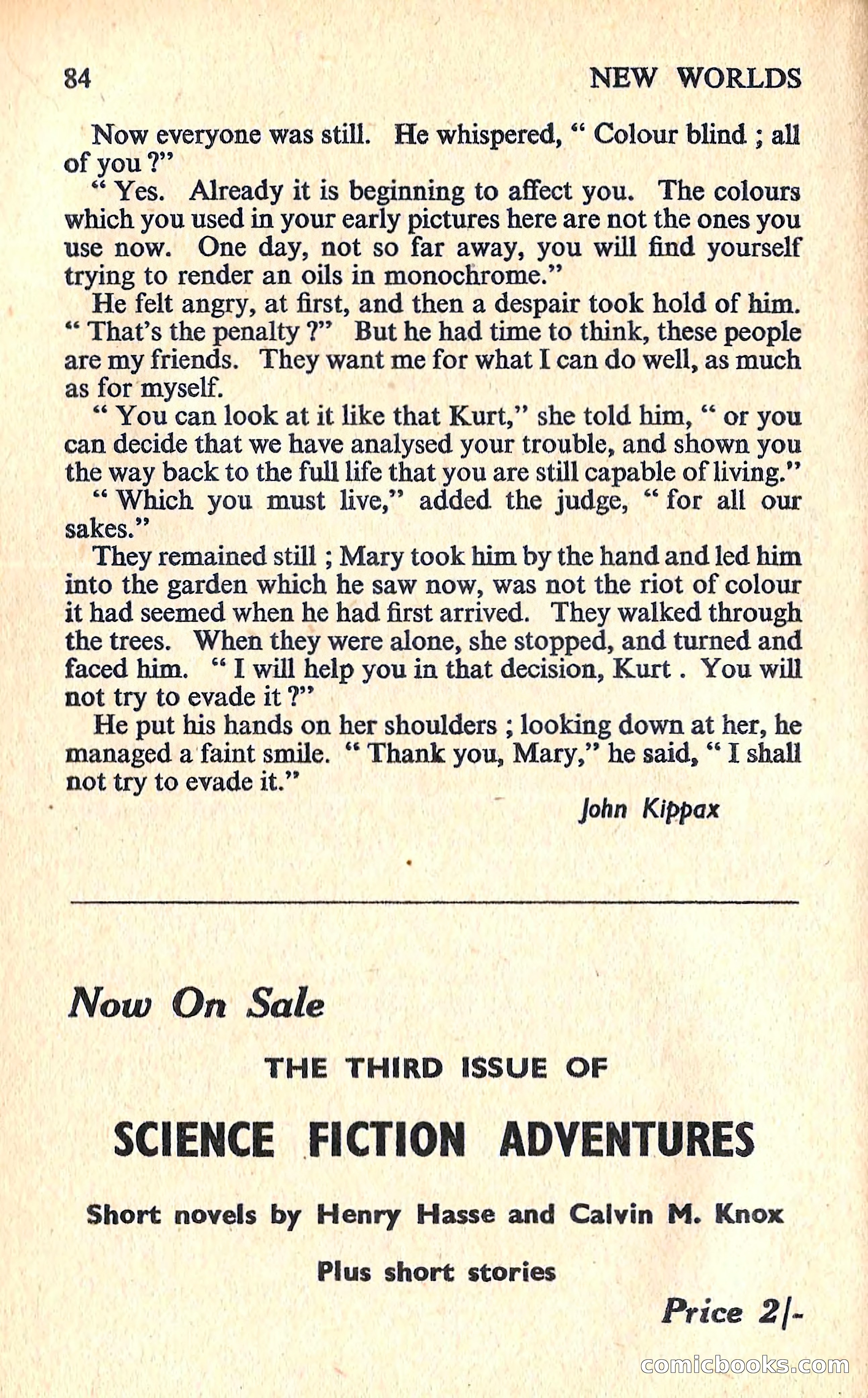 New Worlds Science Fiction #73, Volume 25 — page 86 of 132