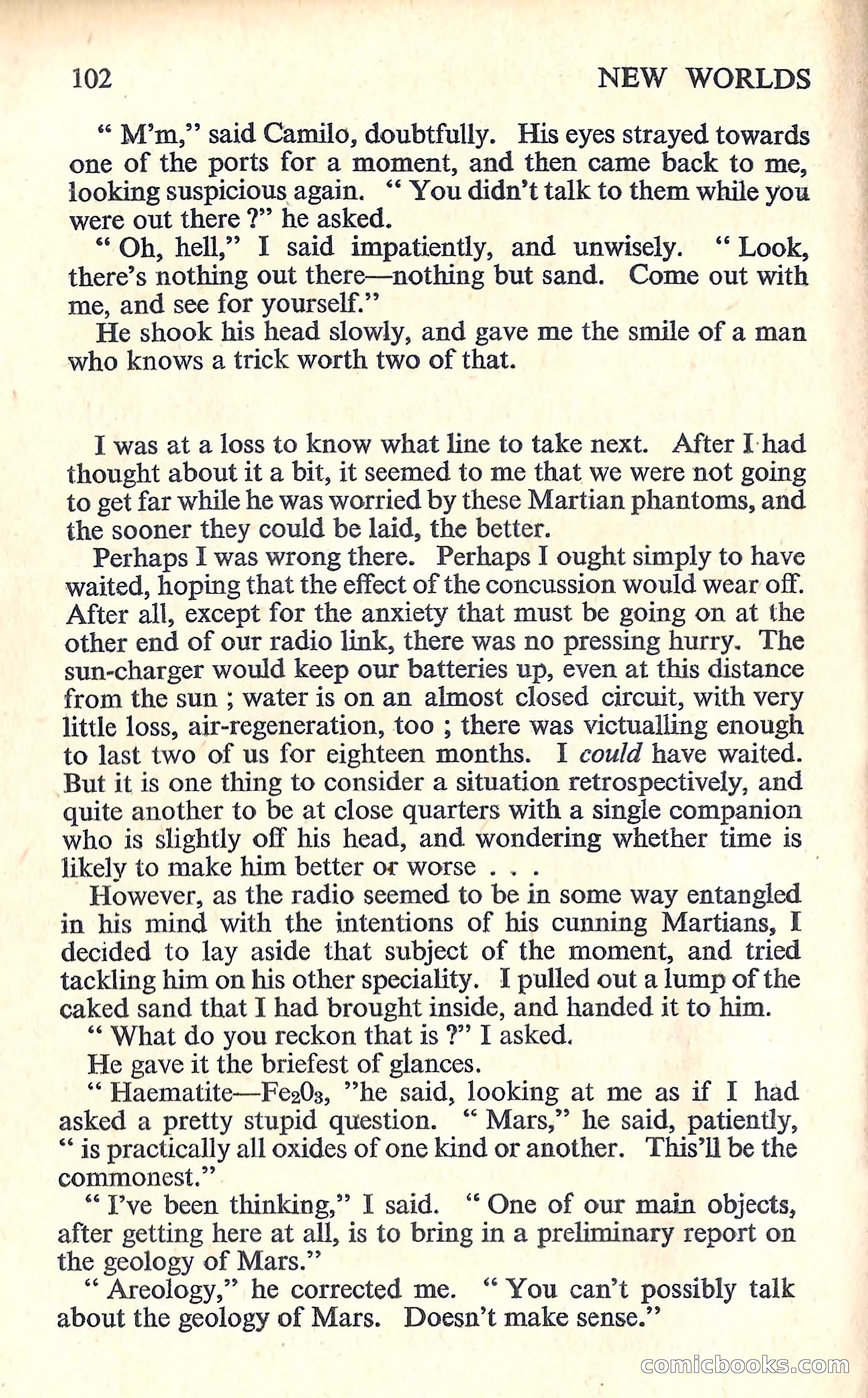 New Worlds Science Fiction #73, Volume 25 — page 104 of 132