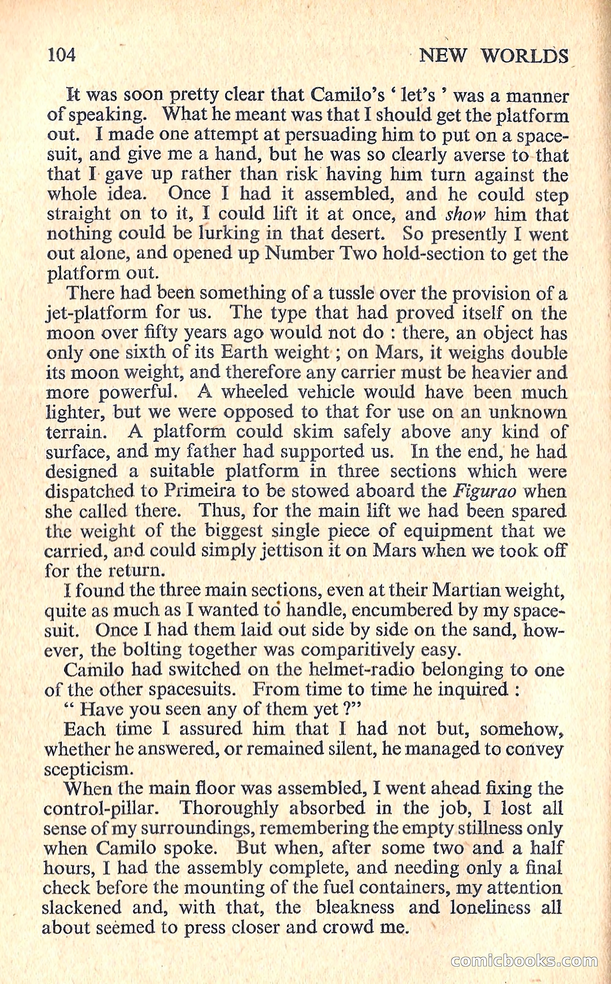 New Worlds Science Fiction #73, Volume 25 — page 106 of 132
