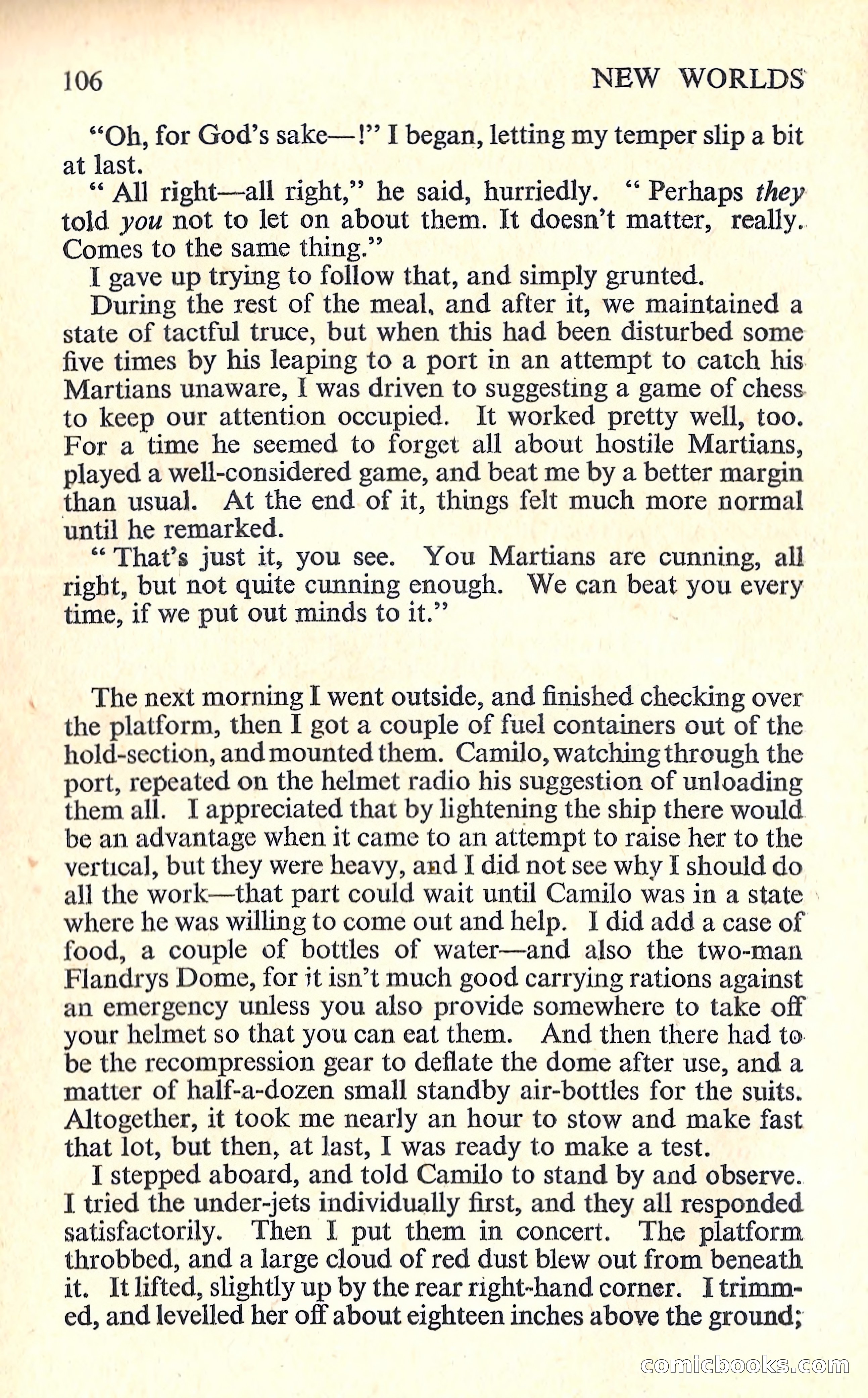 New Worlds Science Fiction #73, Volume 25 — page 108 of 132