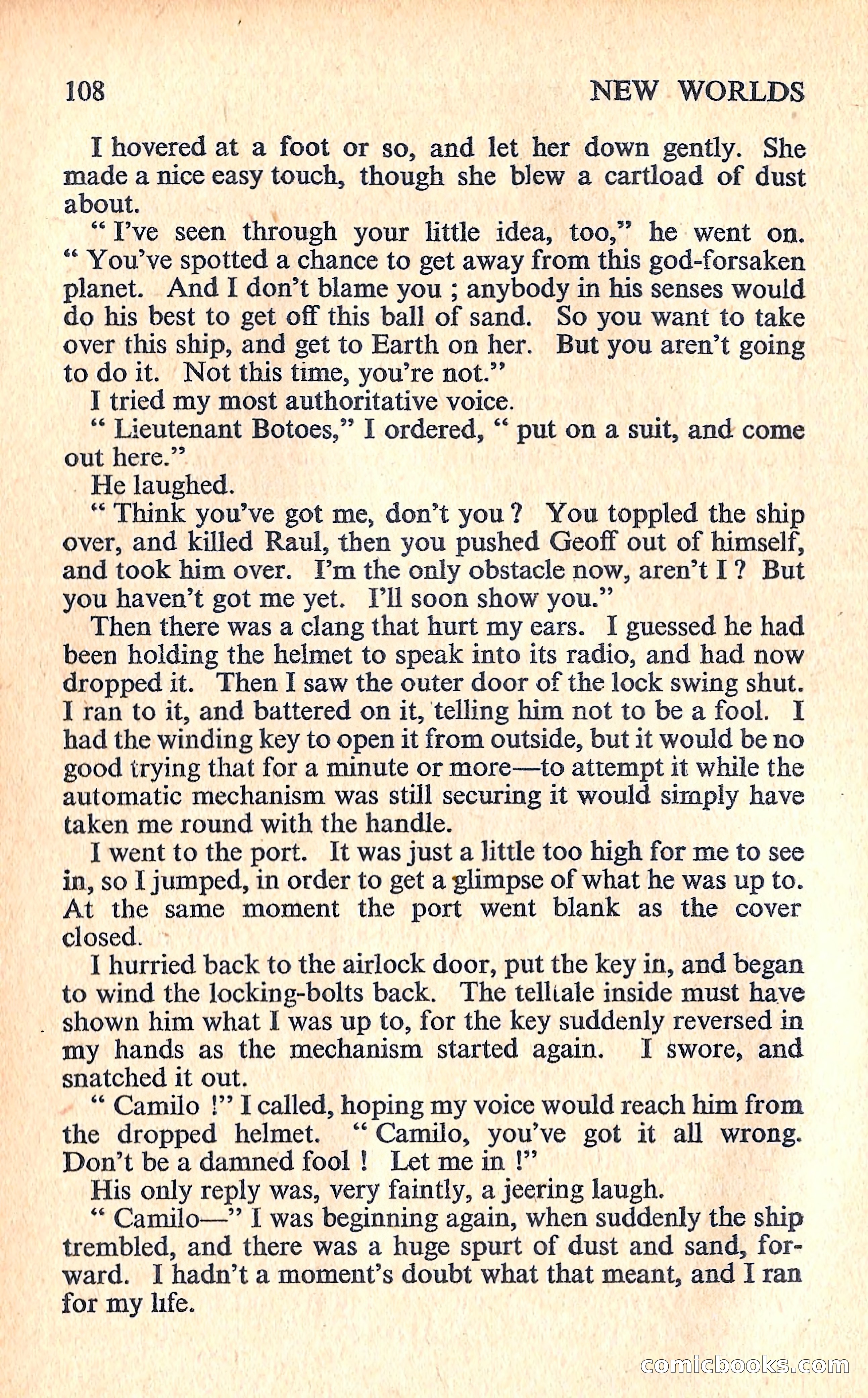 New Worlds Science Fiction #73, Volume 25 — page 110 of 132