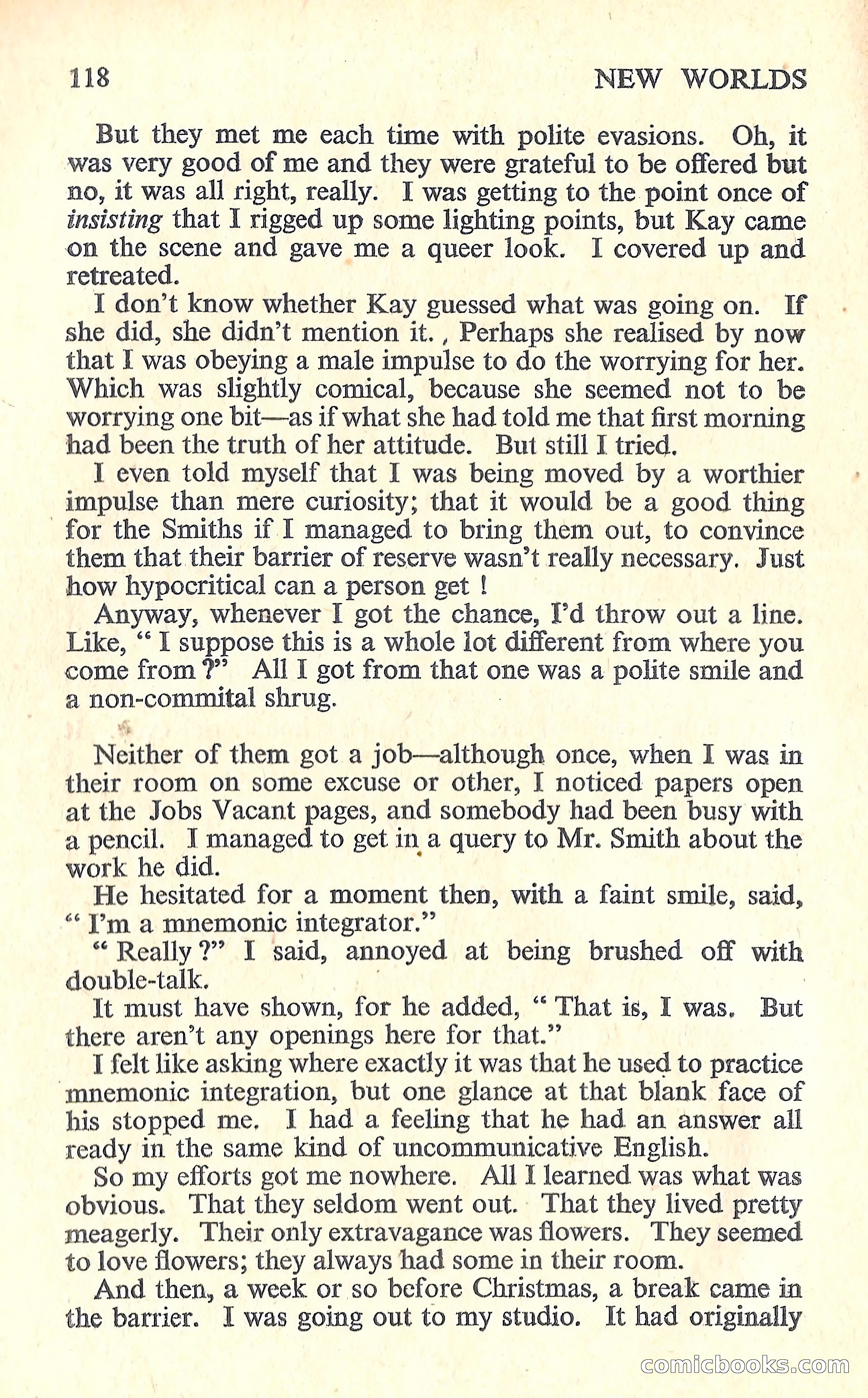 New Worlds Science Fiction #73, Volume 25 — page 120 of 132