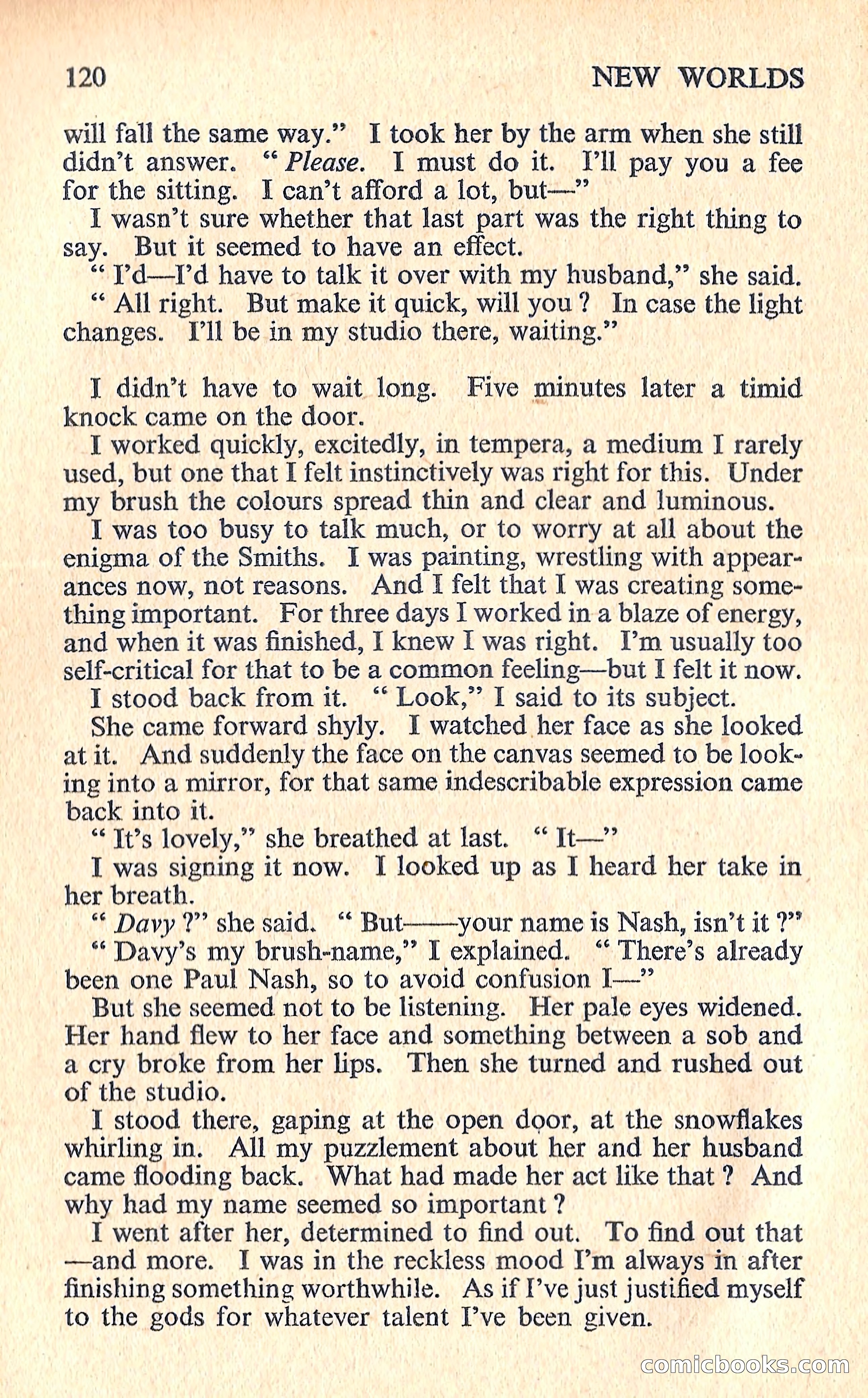 New Worlds Science Fiction #73, Volume 25 — page 122 of 132