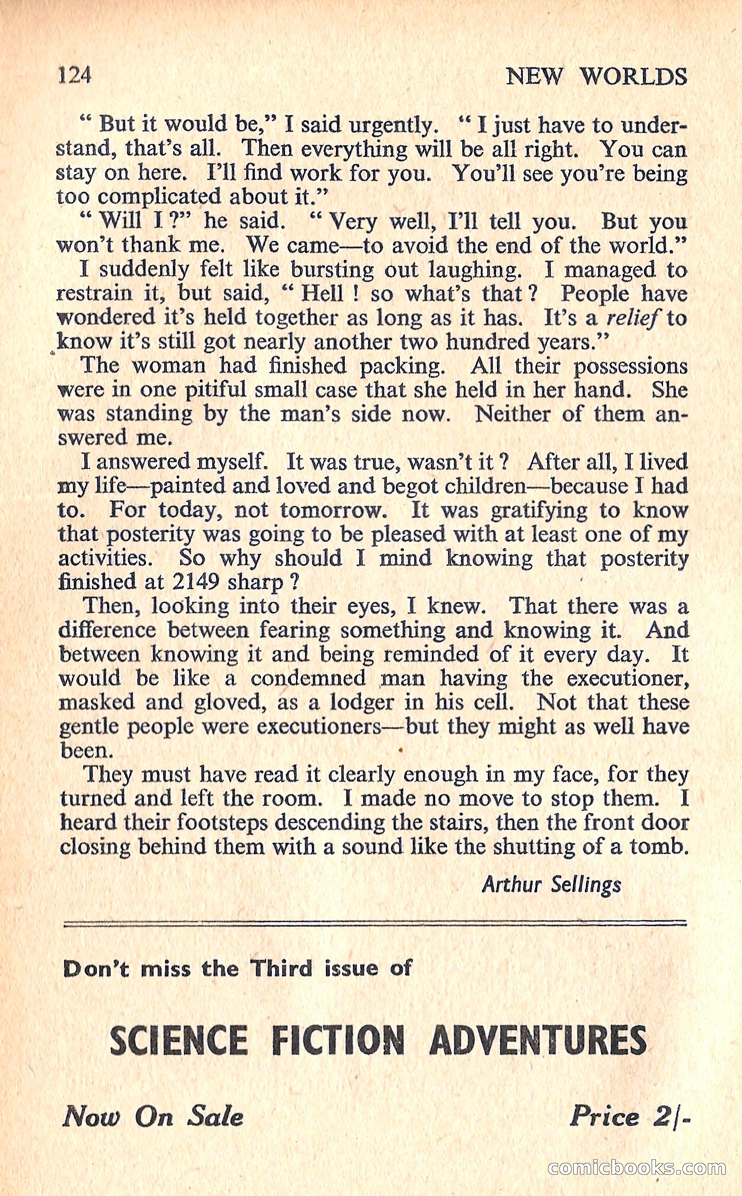 New Worlds Science Fiction #73, Volume 25 — page 126 of 132