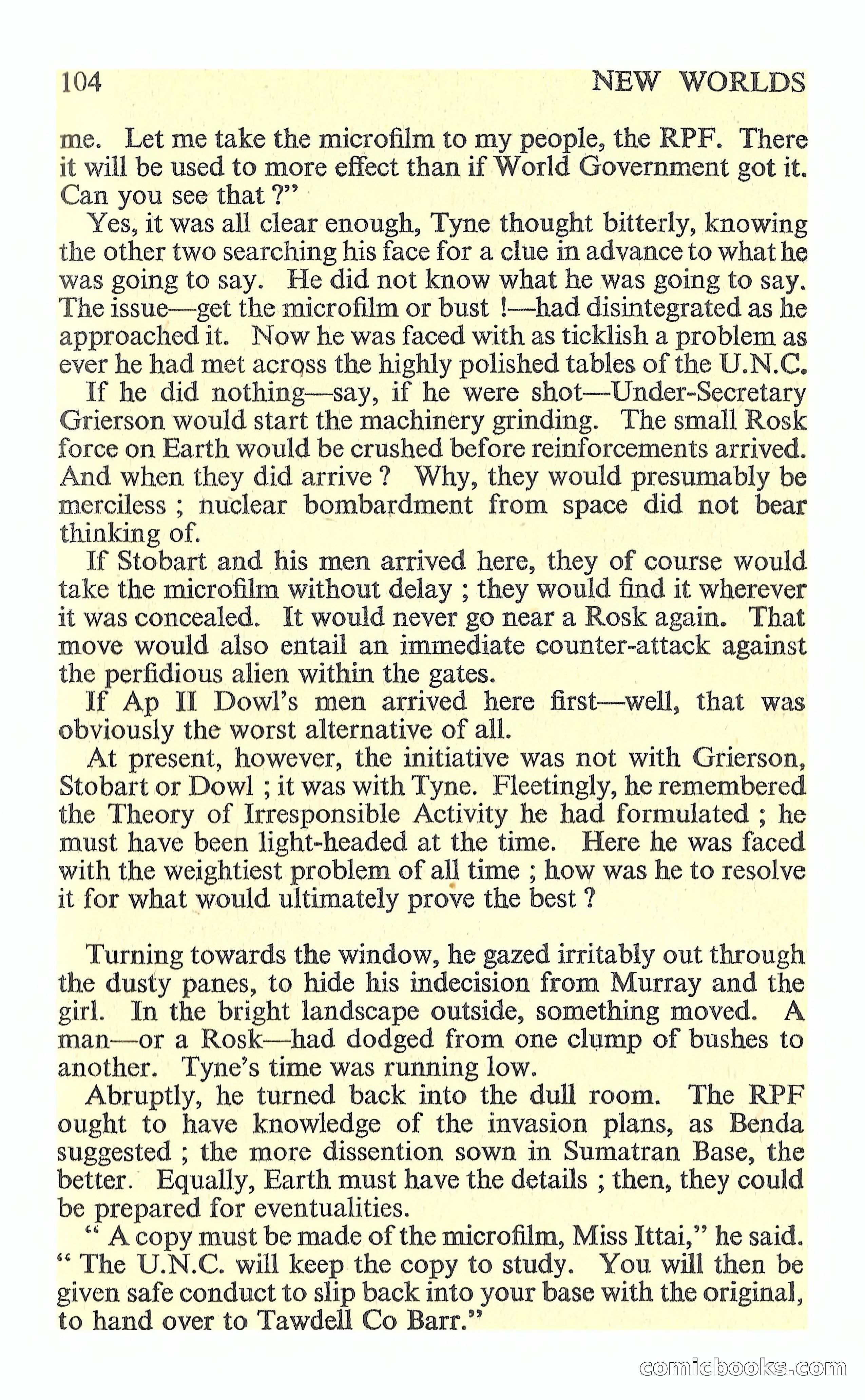 New Worlds Science Fiction, No. 76 — page 106 of 132