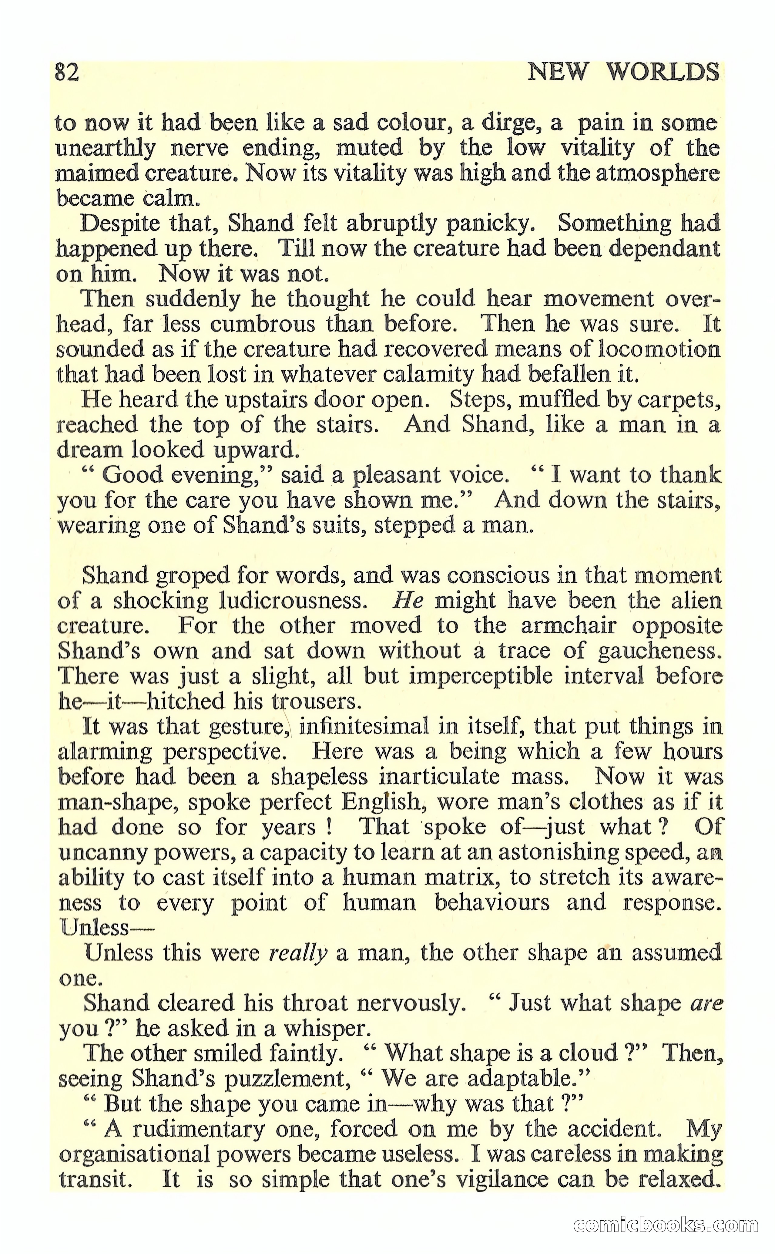 New Worlds Science Fiction No. 77 — page 84 of 132