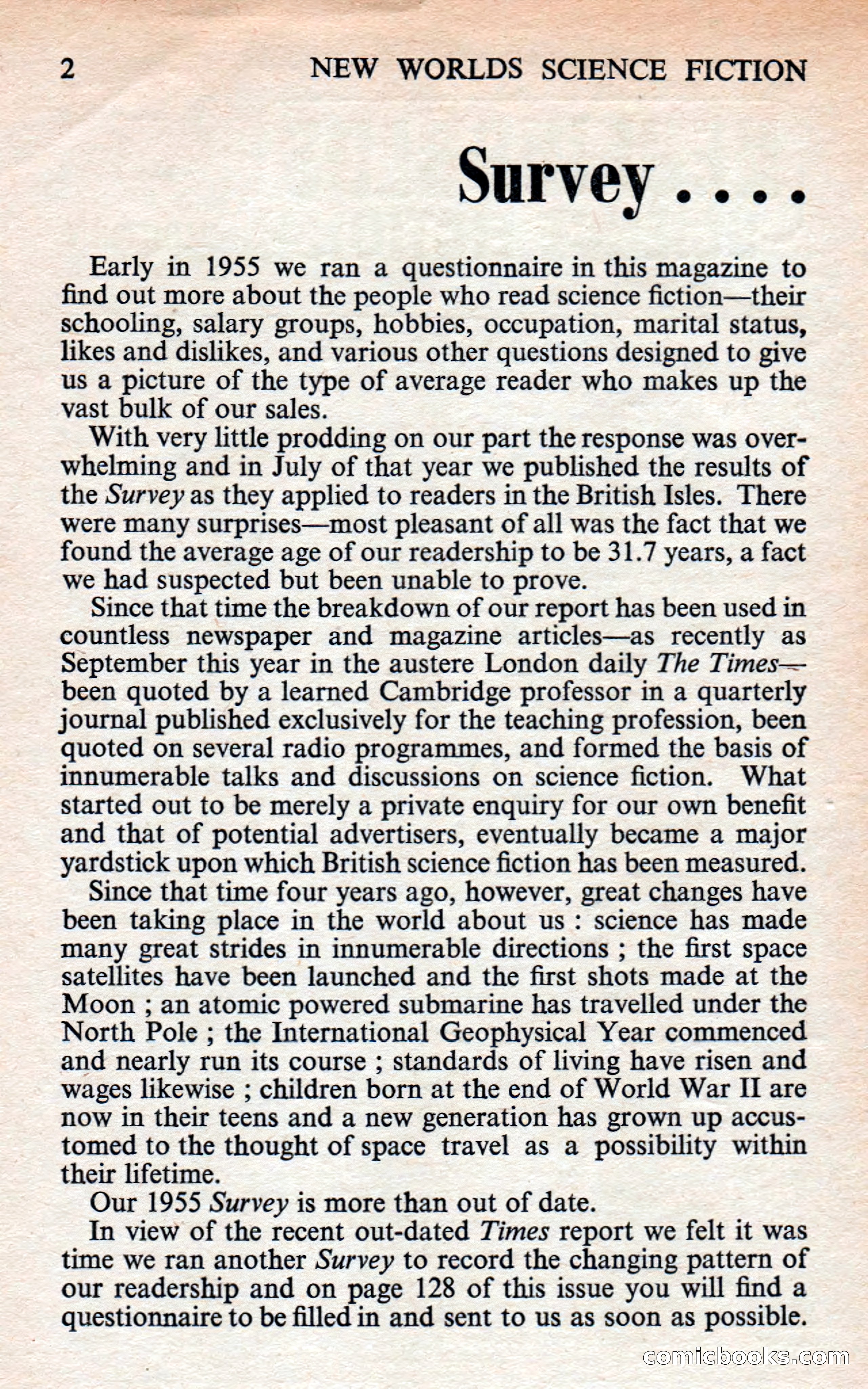 New Worlds Science Fiction #78, Volume 26 — page 4 of 134