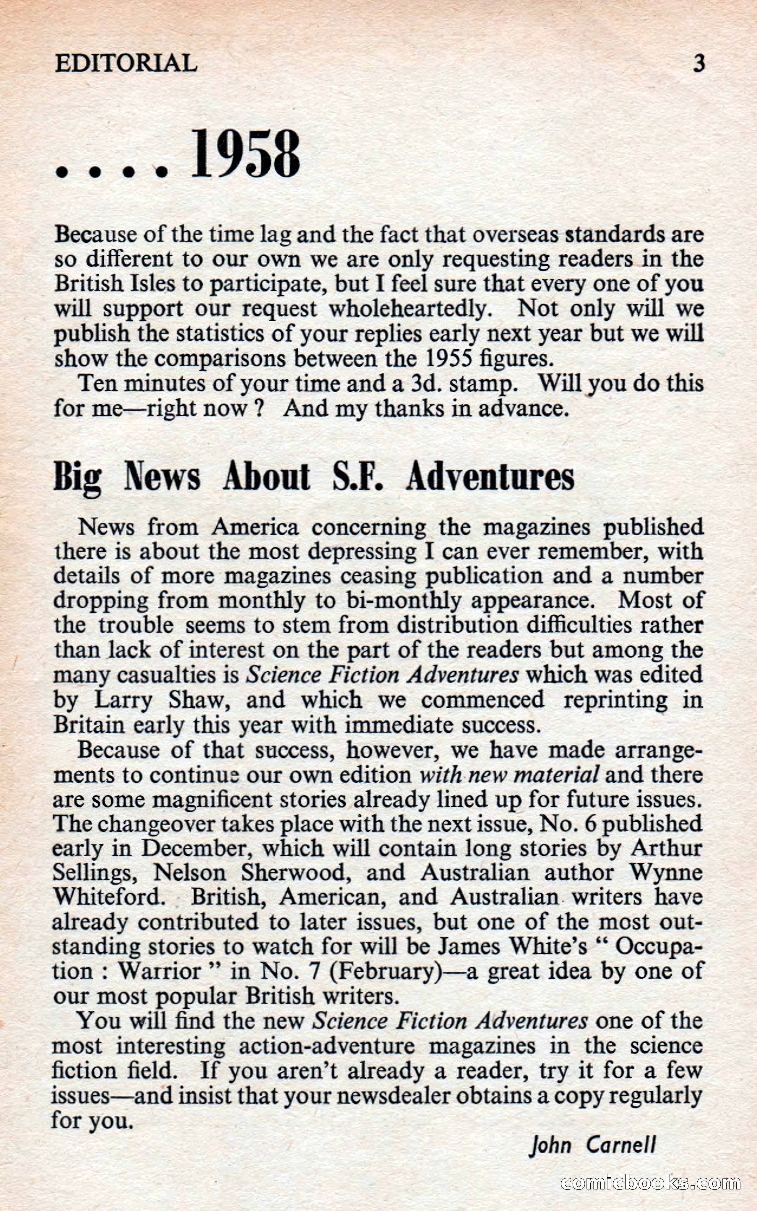 New Worlds Science Fiction #78, Volume 26 — page 5 of 134